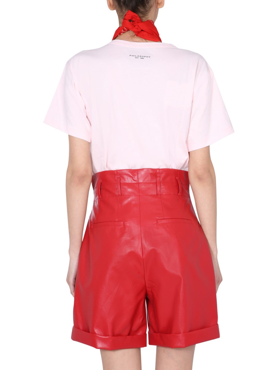 PHILOSOPHY DI LORENZO SERAFINI Love More Crew Neck T-Shirt