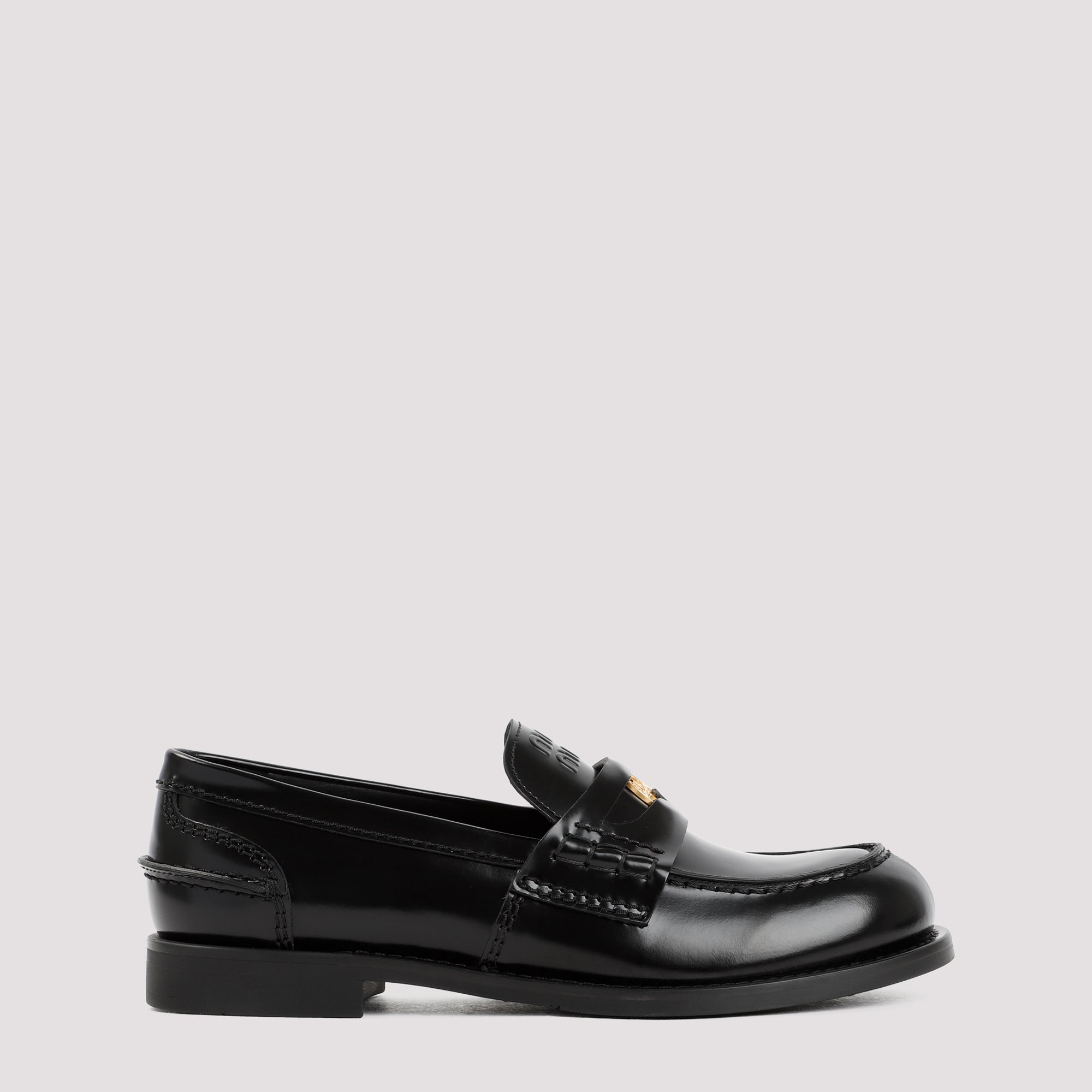 MIU MIU Men's Leather Loafers