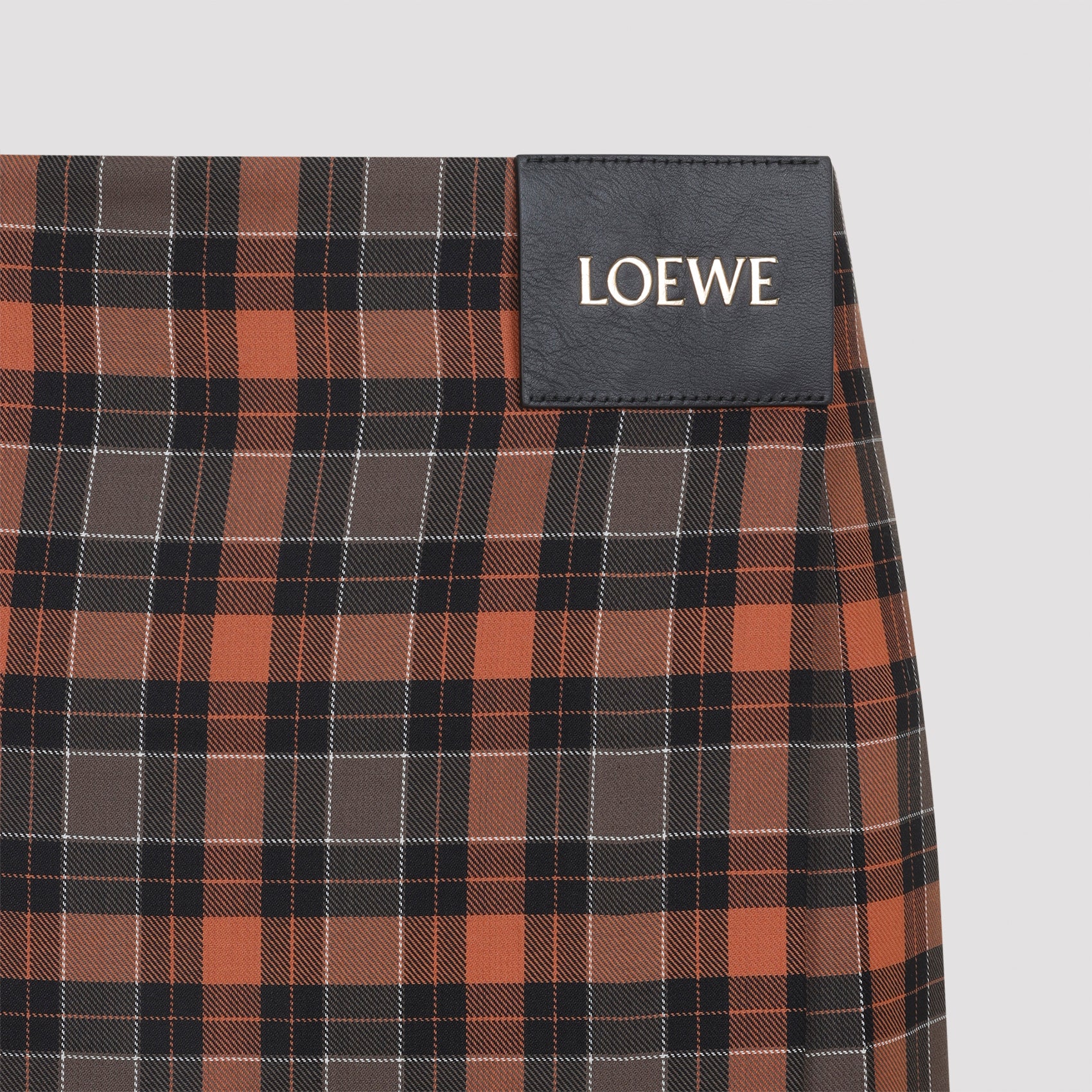 LOEWE Pleated Mini Skirt for Men