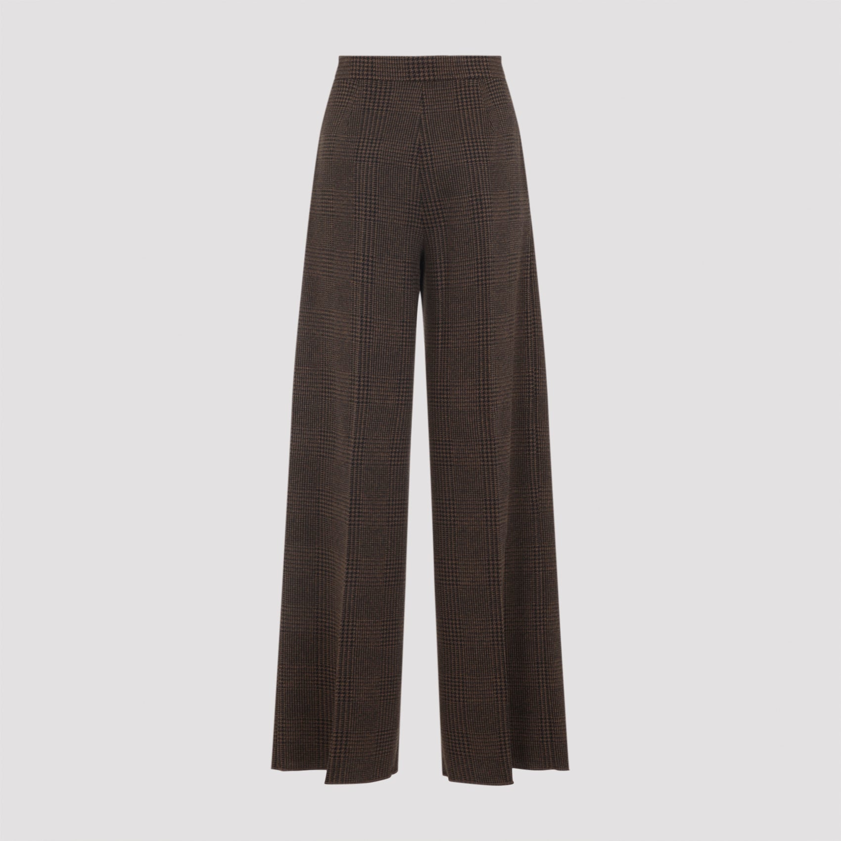 MAX MARA Principe di Galles Wide Leg Pants