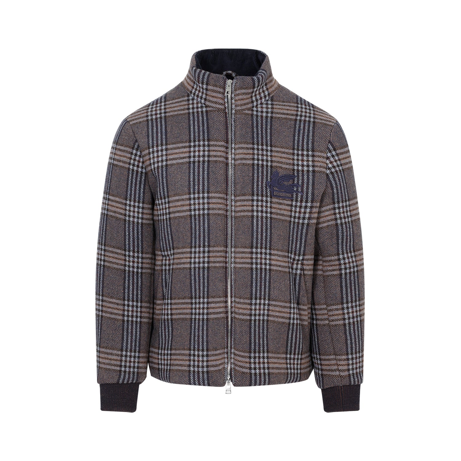 ETRO Padded Virgin Wool Jacket - Comfortable Fit