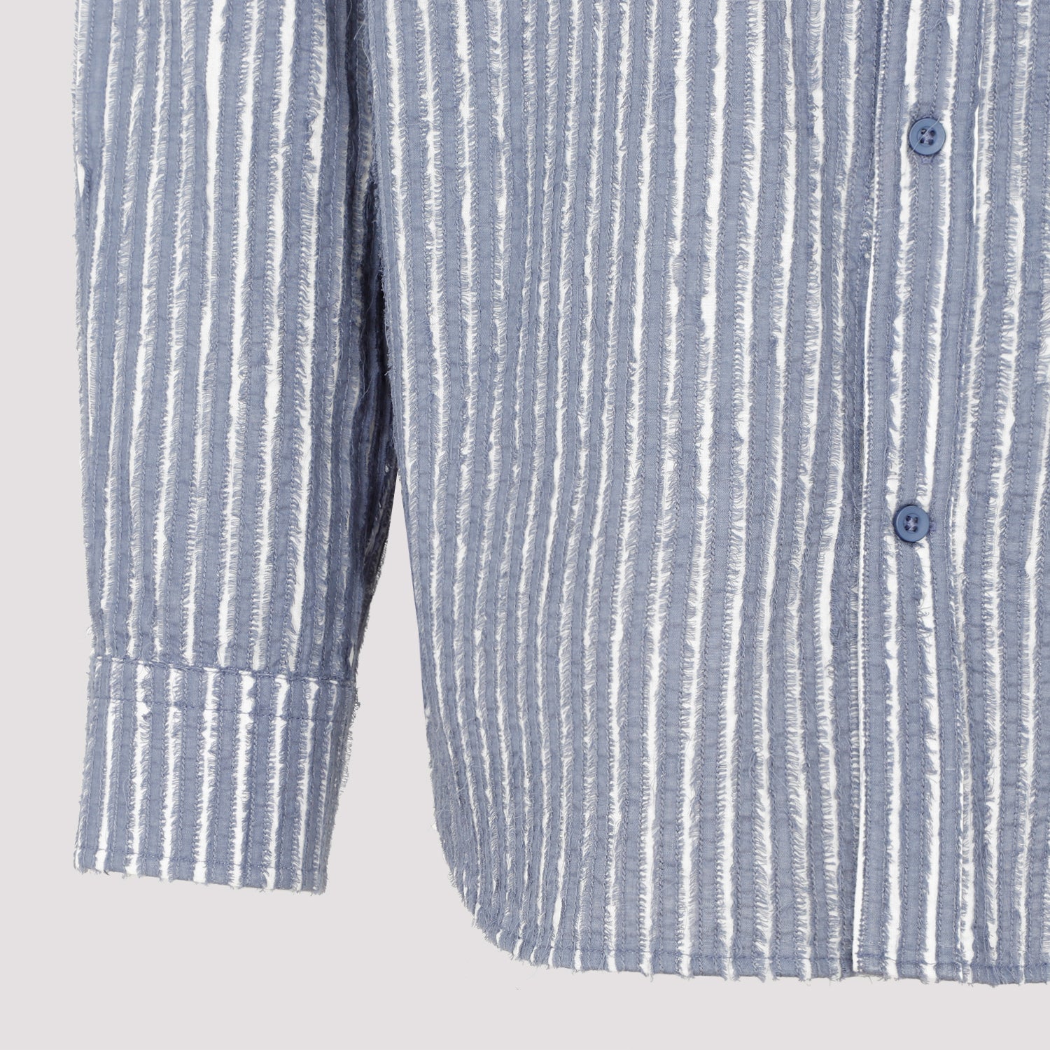 CRAIG GREEN Hand-Frayed Stripe Shirt - FW23