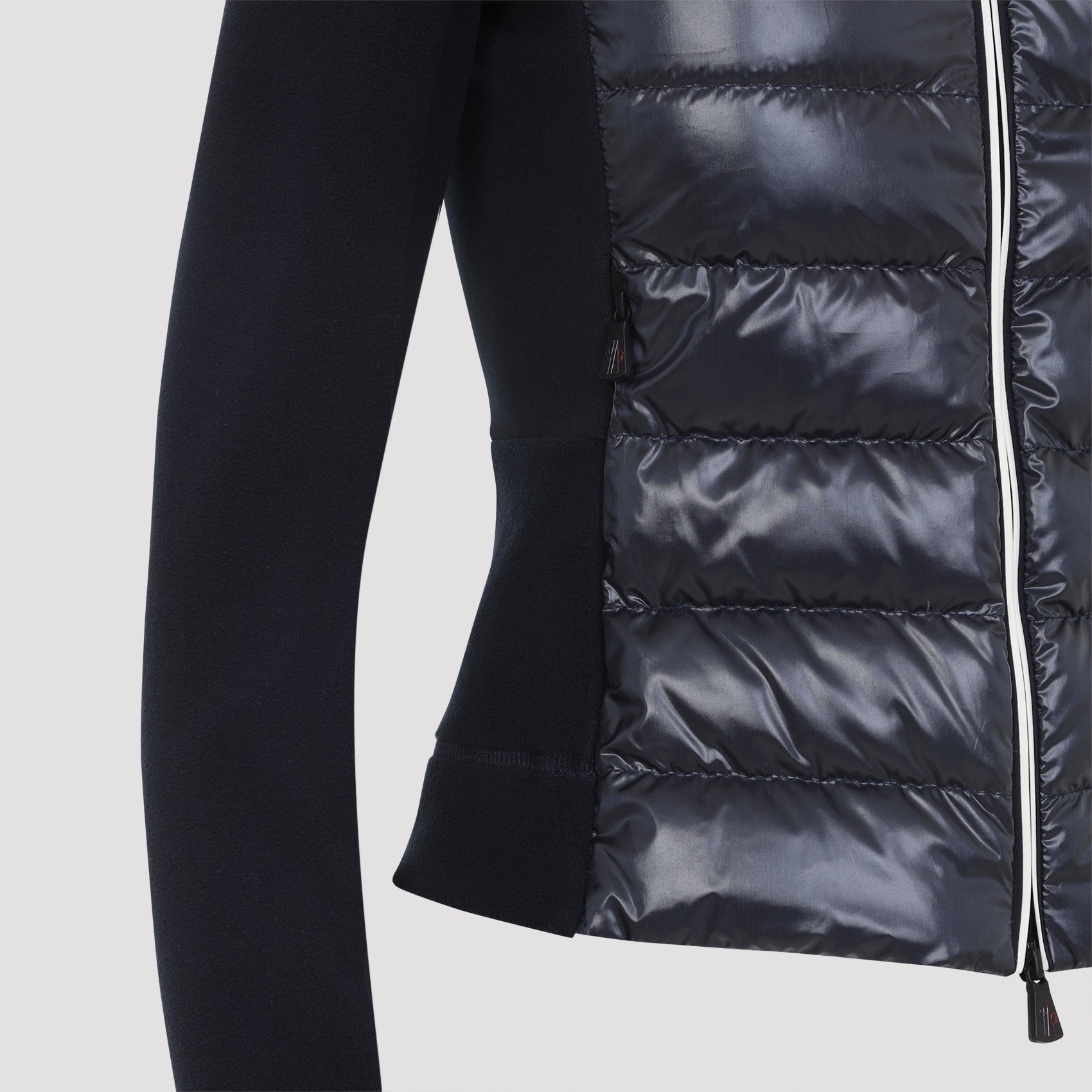 MONCLER GRENOBLE Feather Down Zip Up Cardigan for Men