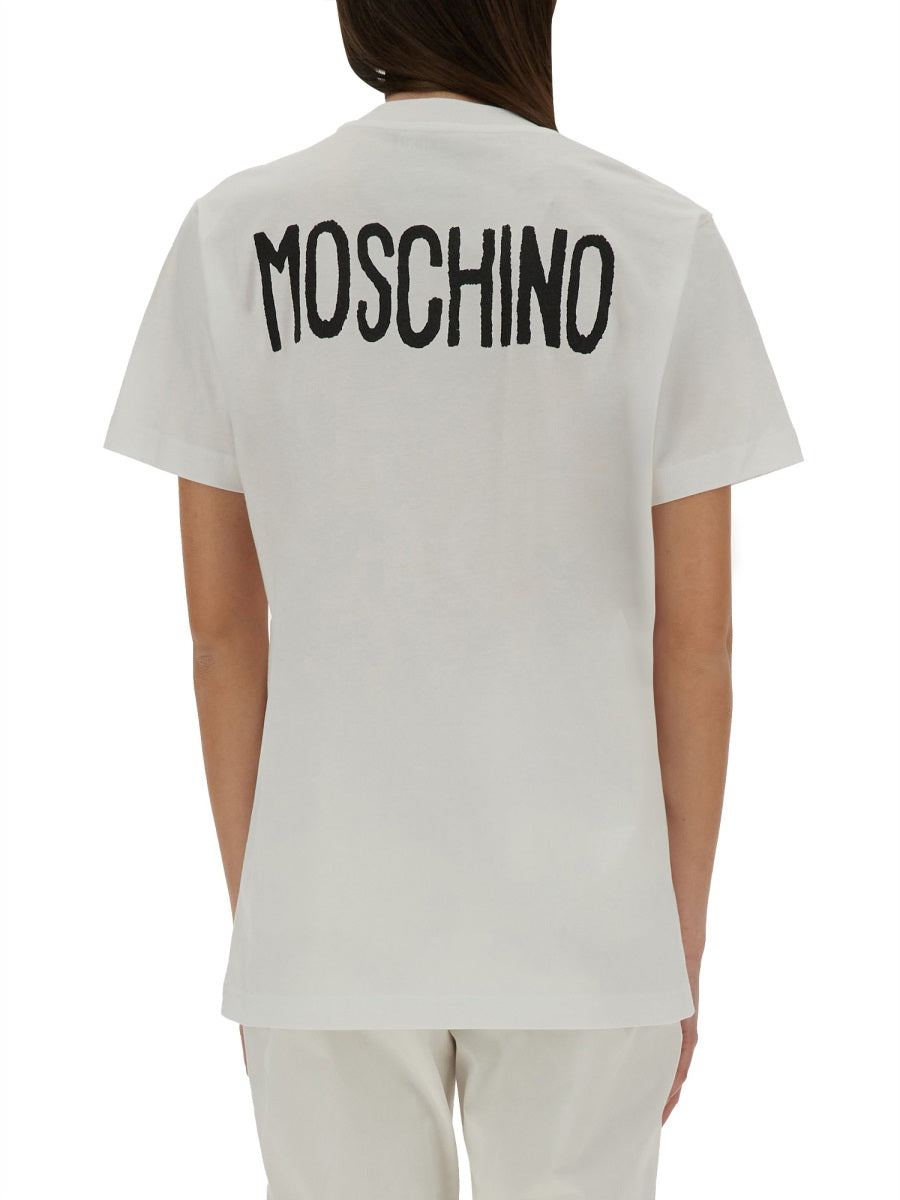 MOSCHINO Women's Regular Fit T-Shirt with Graphic Print