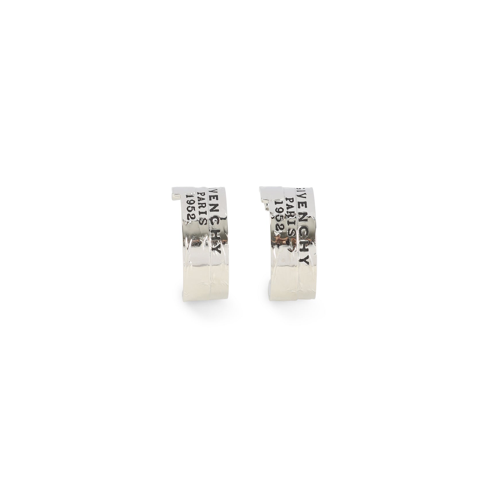 GIVENCHY Statement Metallic Tape Earrings