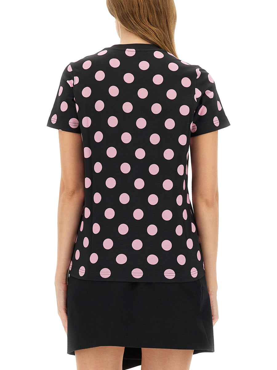 MOSCHINO COUTURE Mini Fit Polka Dots T-Shirt