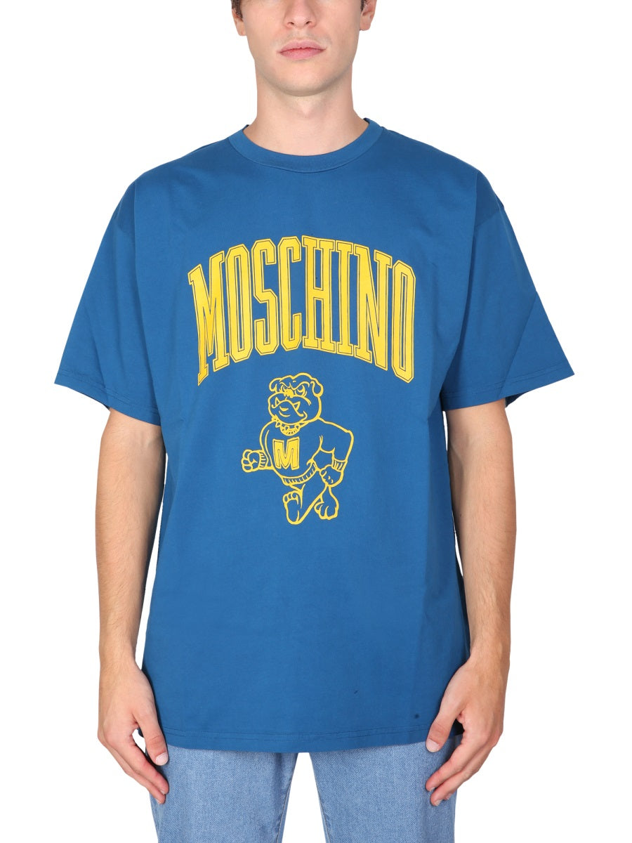 MOSCHINO COUTURE Graphic Print T-Shirt for Men
