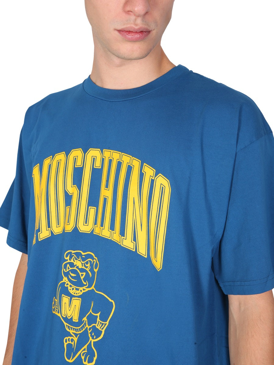 MOSCHINO COUTURE Graphic Print T-Shirt for Men