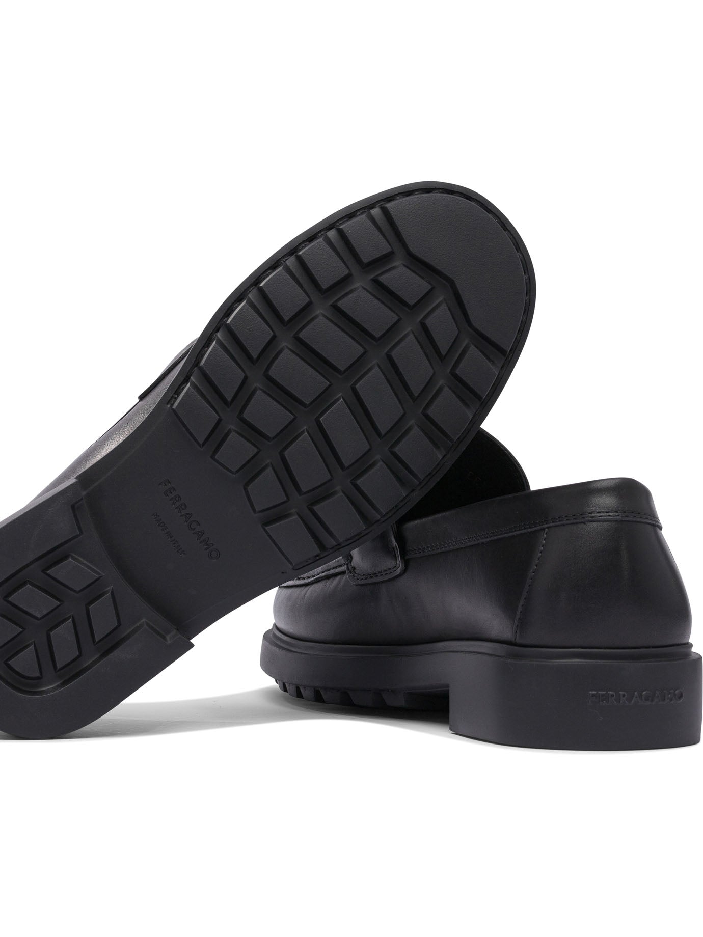 Ferragamo Men's Classic Leather Loafers