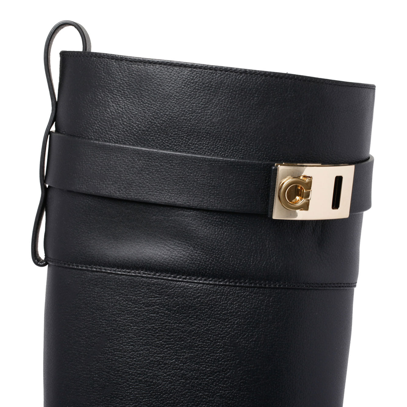 Ferragamo Sleek Leather Ankle Boots for Women