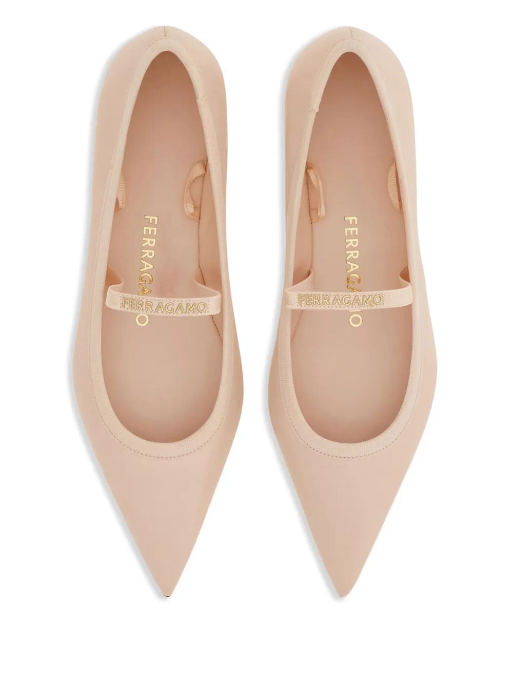 Ferragamo Leather Ballet Flats for Women