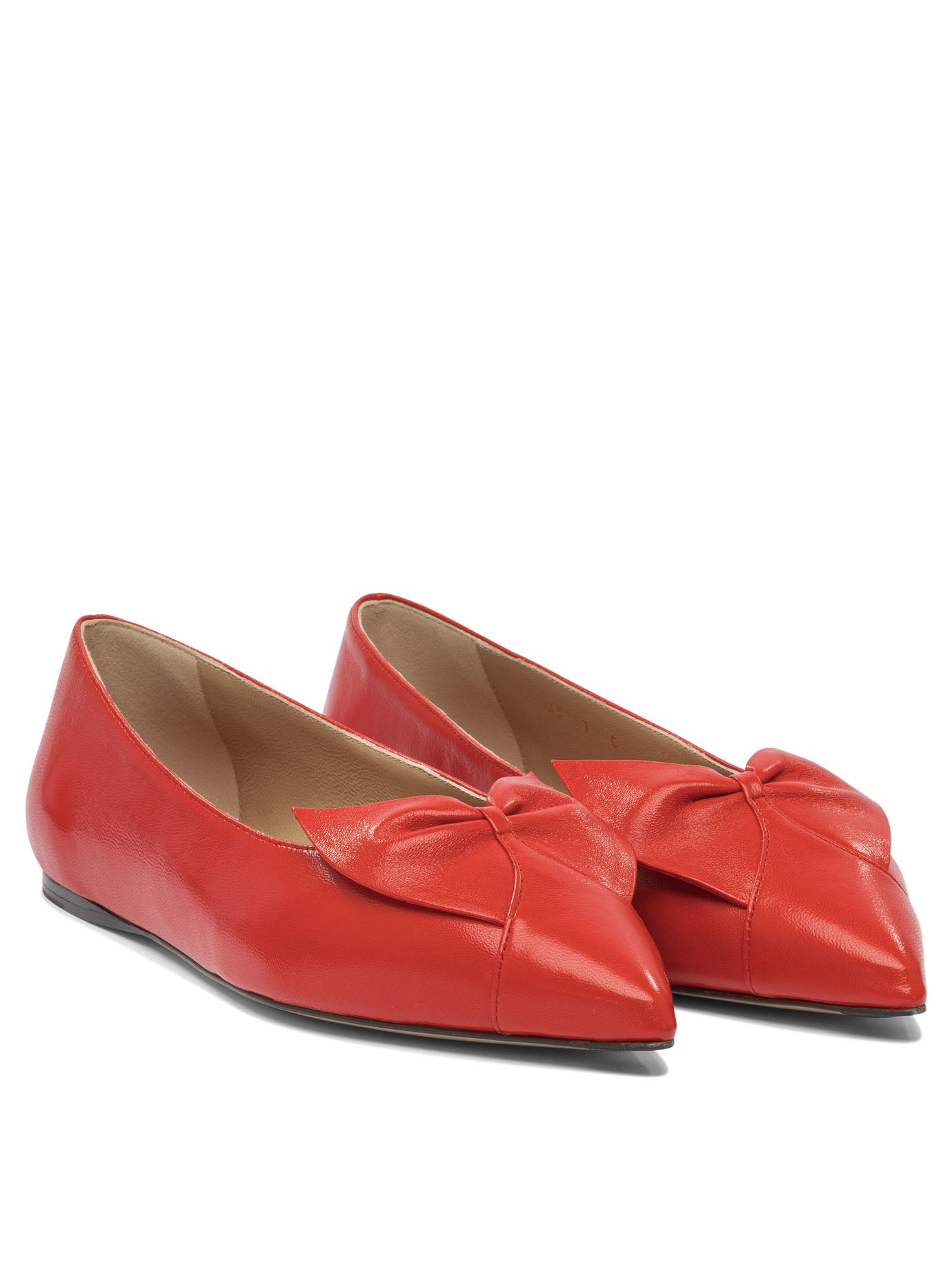Ferragamo Elegant Leather Ballerinas for Women
