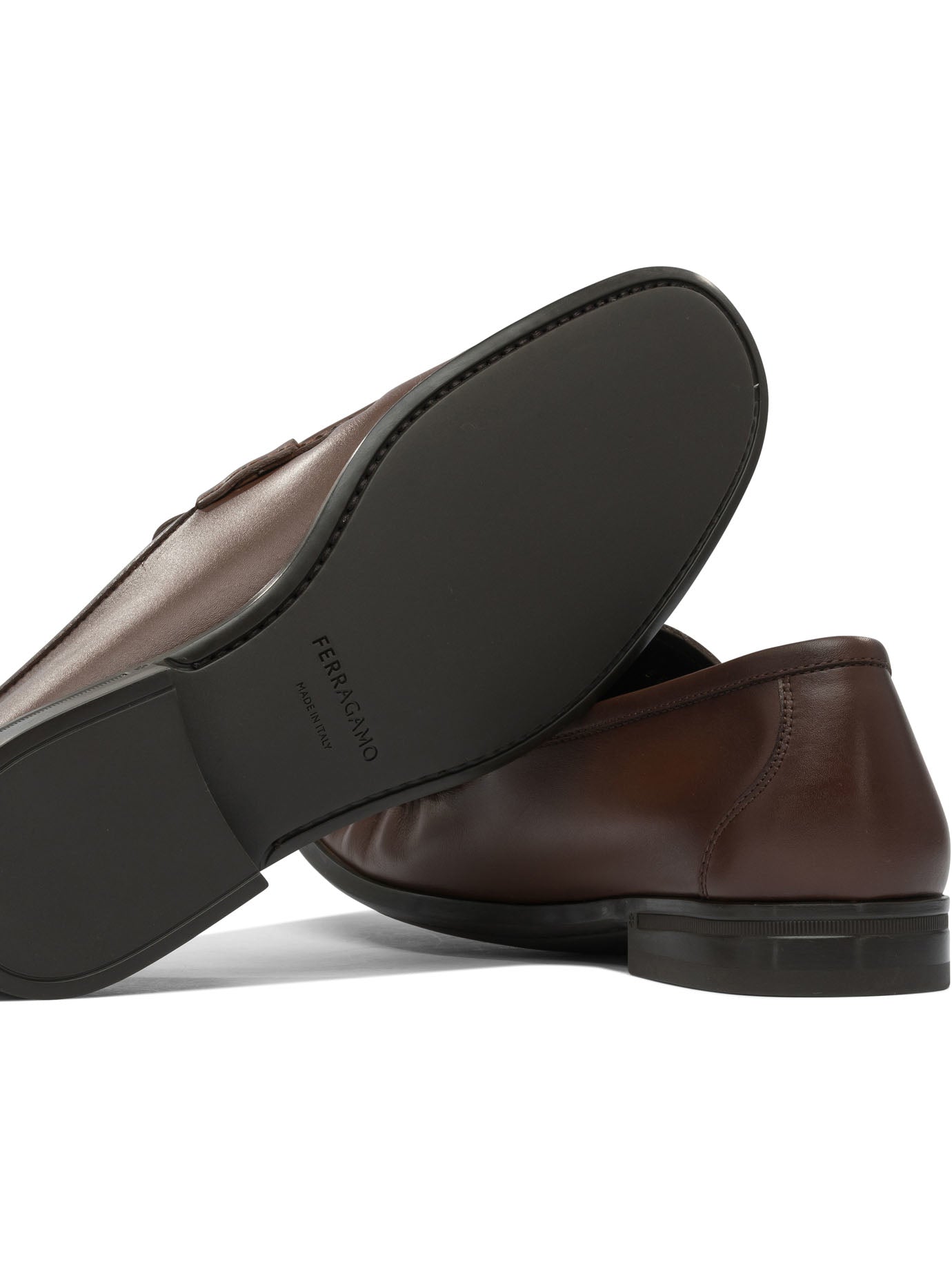 Ferragamo Men's Classic Moccasin Loafers - FW25 Collection