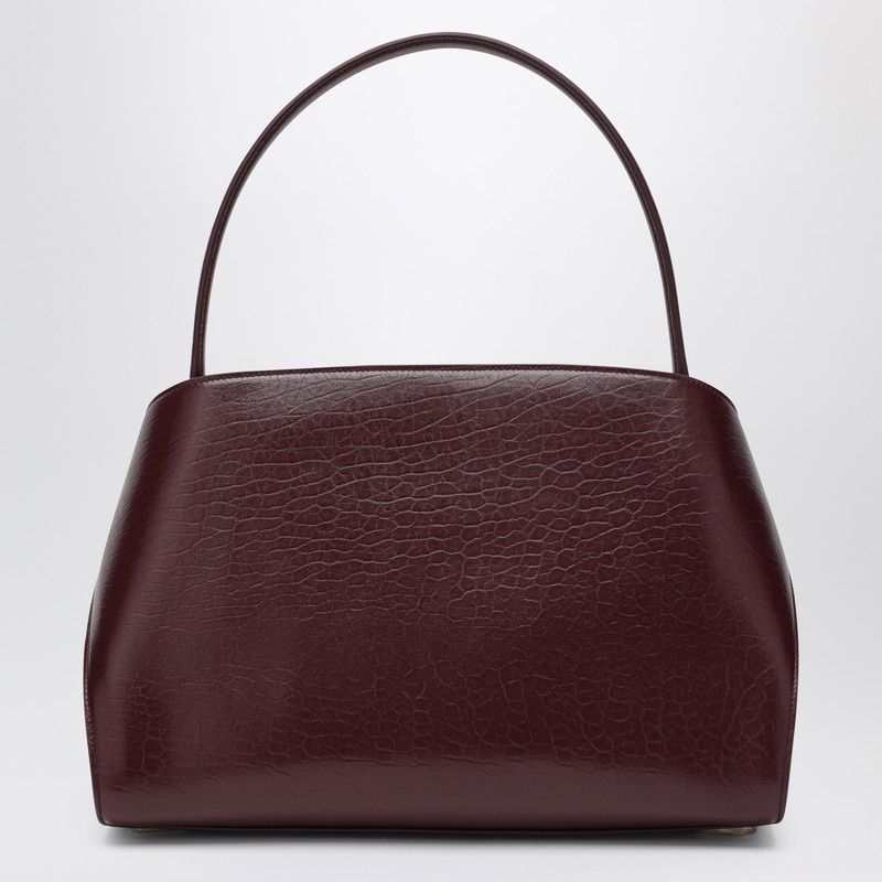 Ferragamo Medium Shoulder Handbag with Gancini Hook Buckles