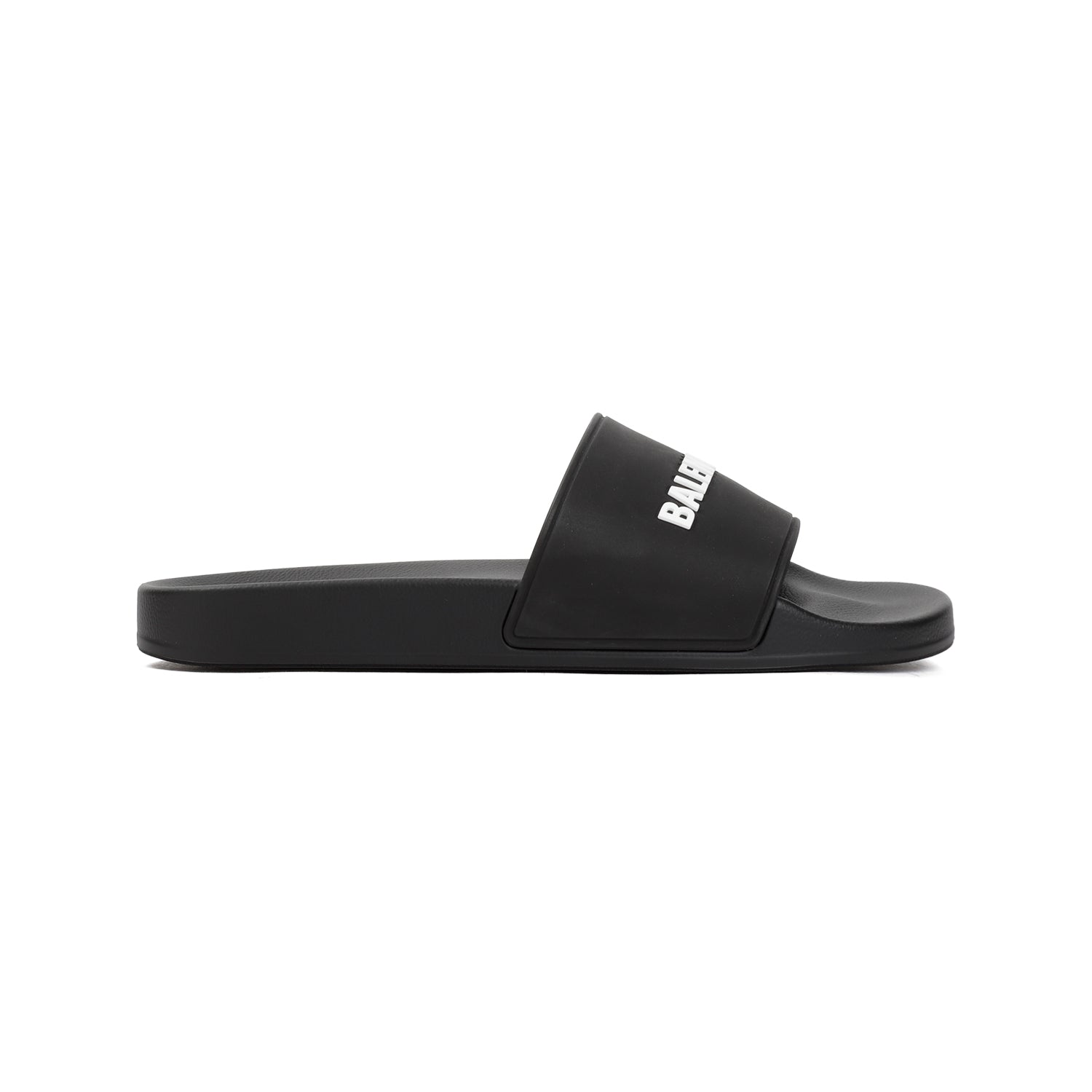 BALENCIAGA Men's Logo Pool Slide Shoes