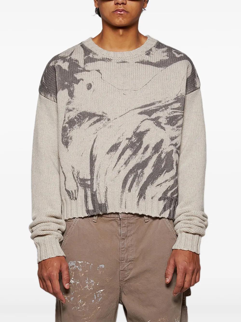 ENFANTS RICHES DEPRIMES Past in Vain Crewneck Sweater for Men