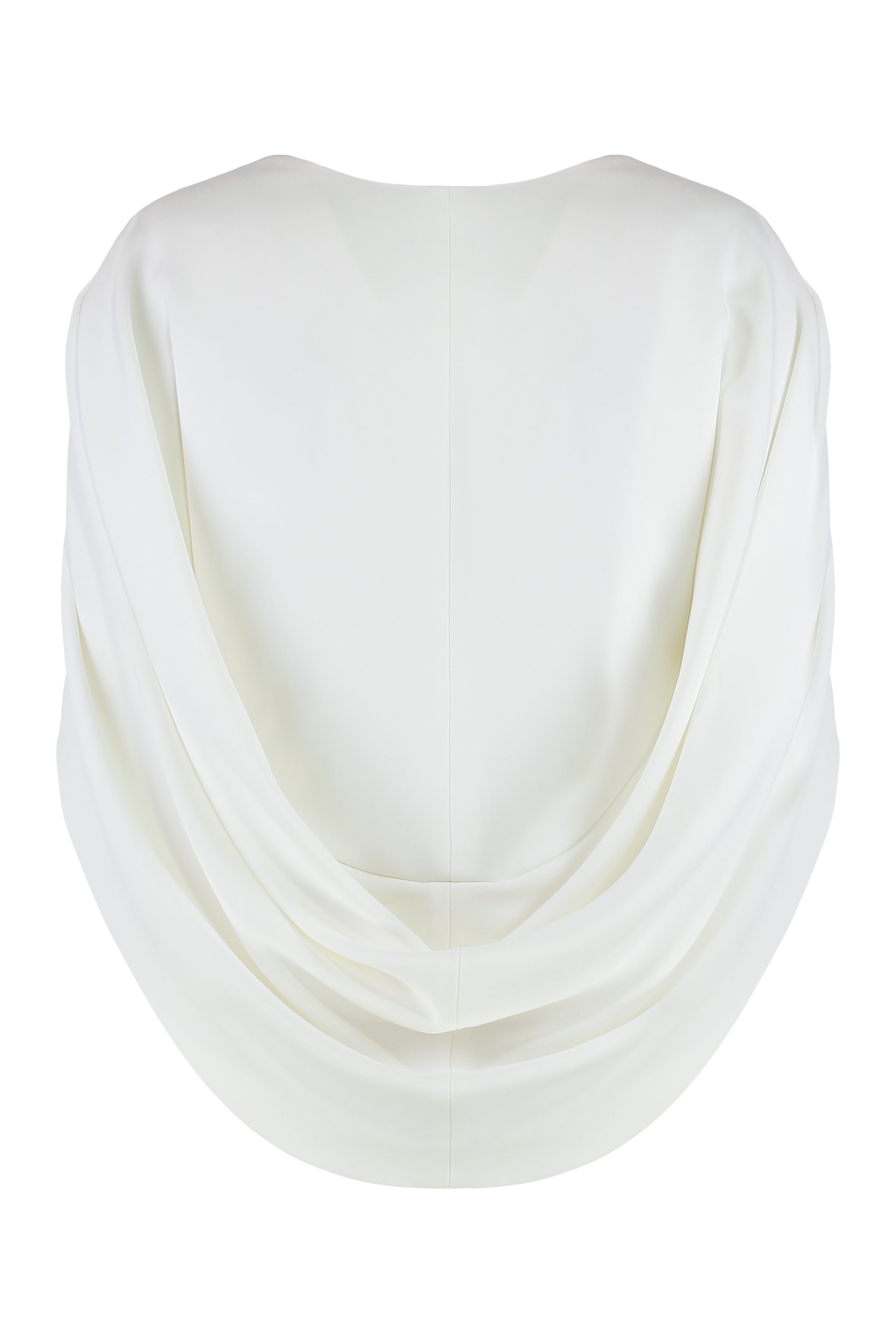 ALBERTA FERRETI Wide Sleeve V-Neck Blouse