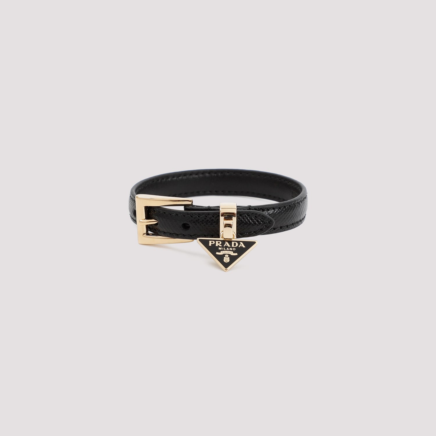 PRADA Calf Leather Men's Bracelet