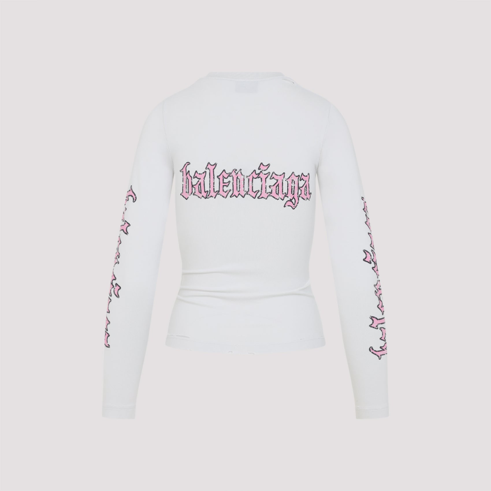 BALENCIAGA Fitted Long Sleeve T-shirt