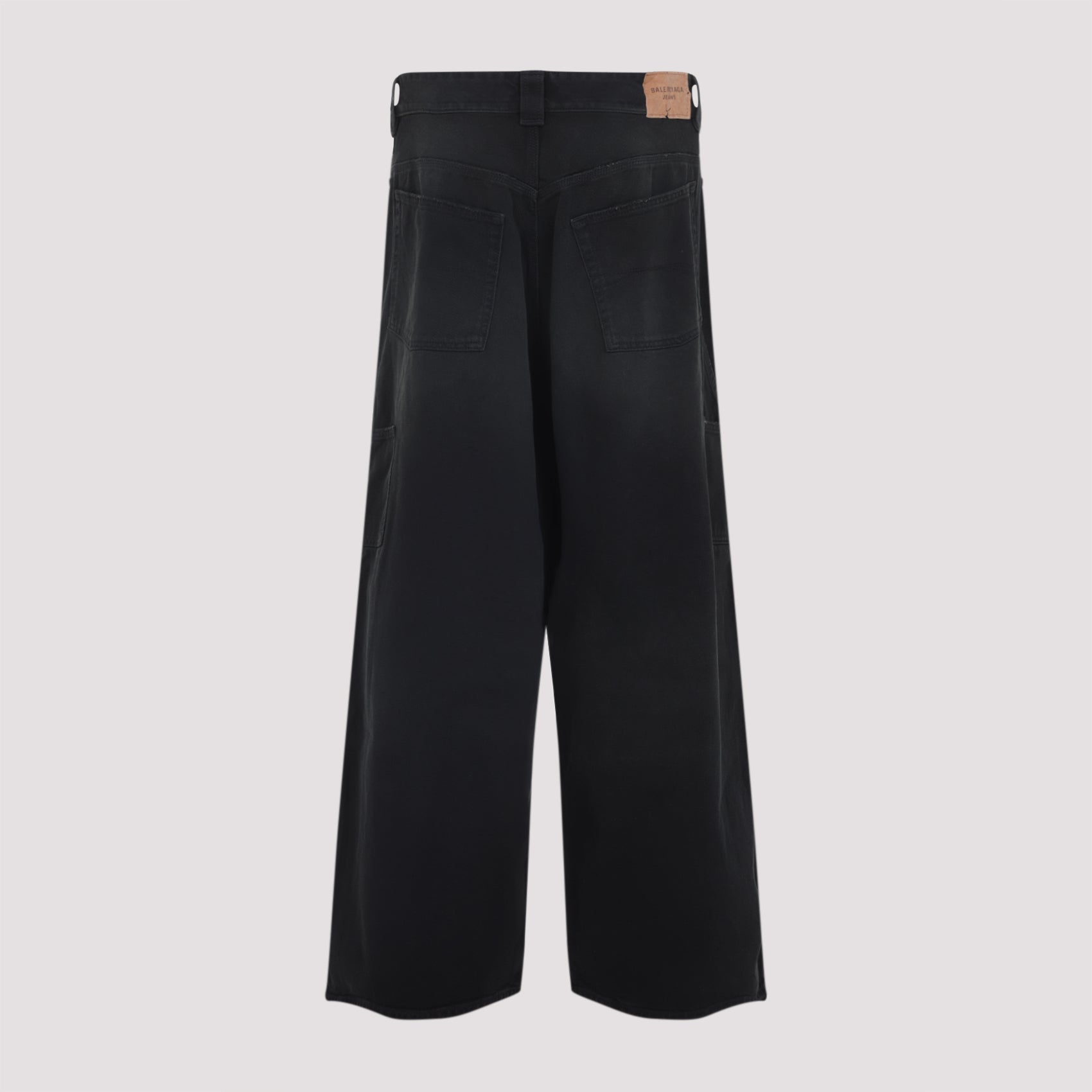 BALENCIAGA Ripped Off Baggy Jeans