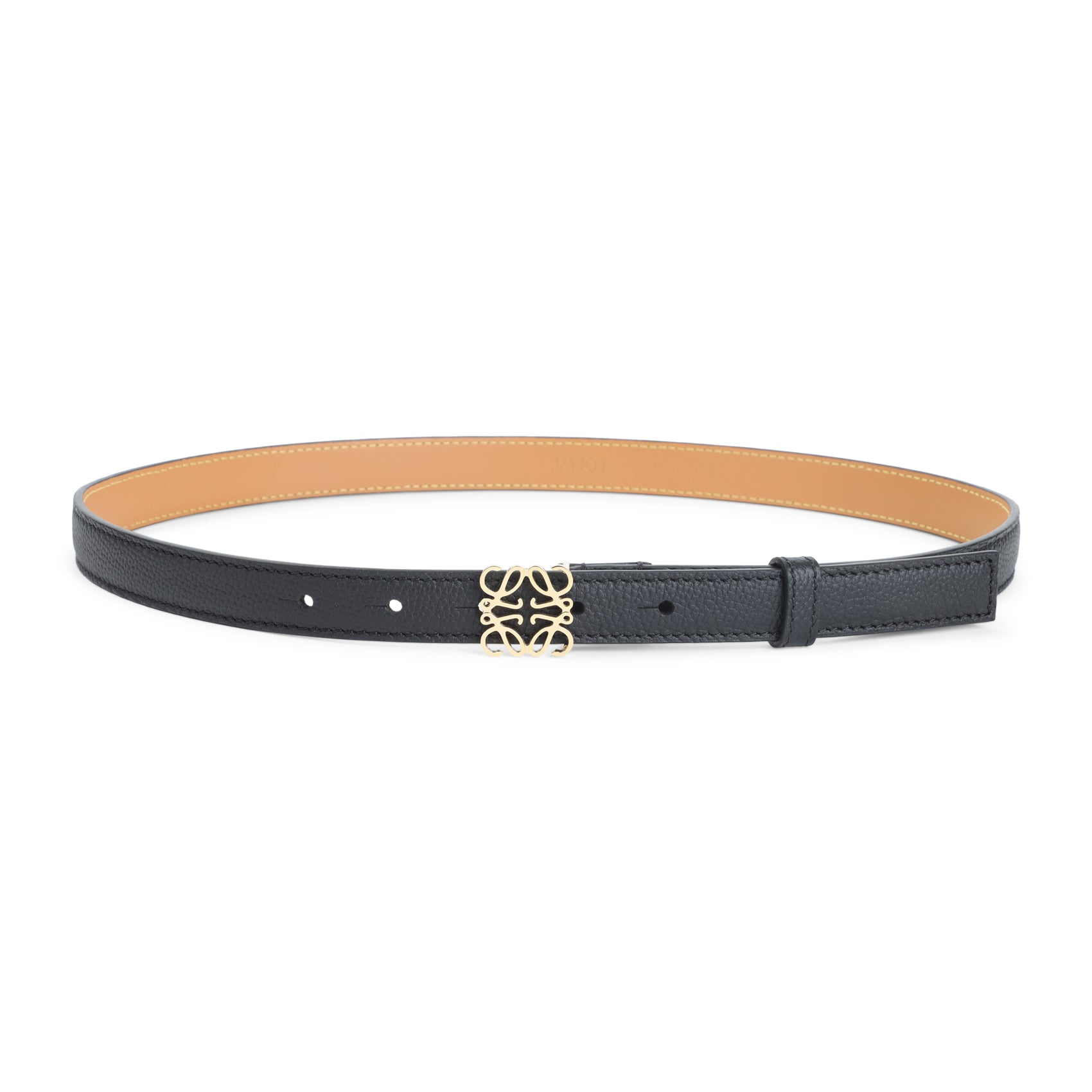 LOEWE Anagram 2Cm Leather Belt
