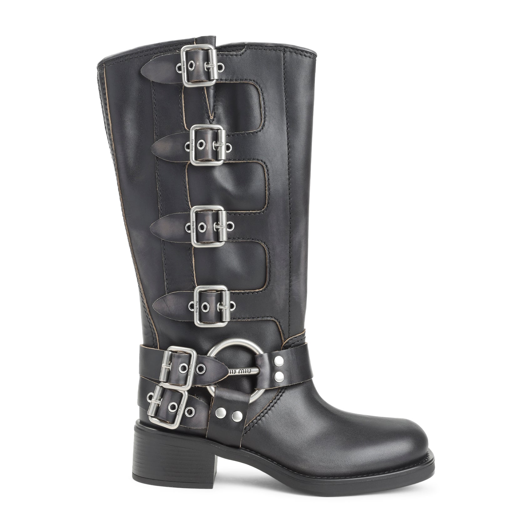 MIU MIU Men's Premium Leather Boots