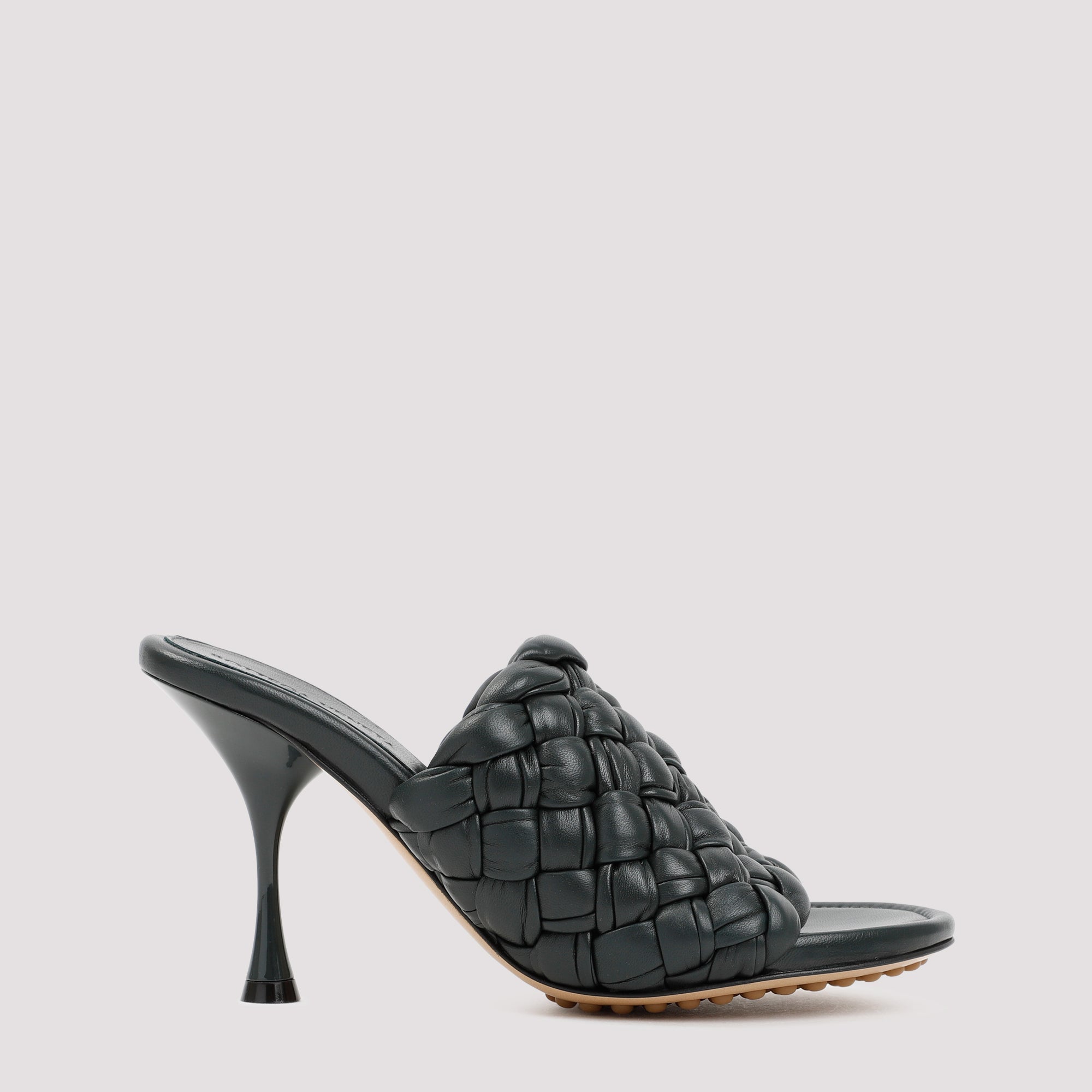 BOTTEGA VENETA Wave Sandals with 9cm Heel Height