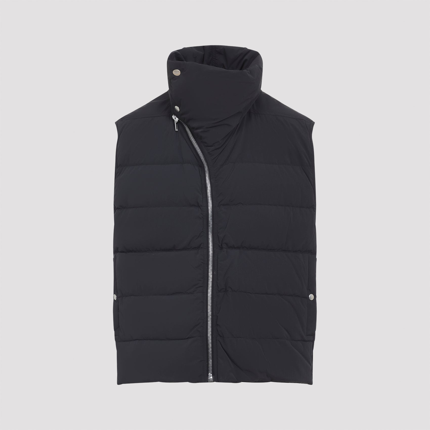 RICK OWENS Flight Vest - Men's FW25 Feather Down Waistcoat