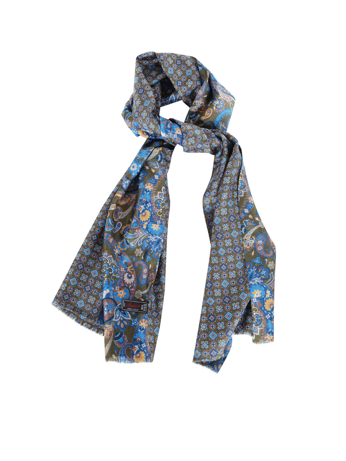 ASCOT Bi-Fantasy Silk Scarf