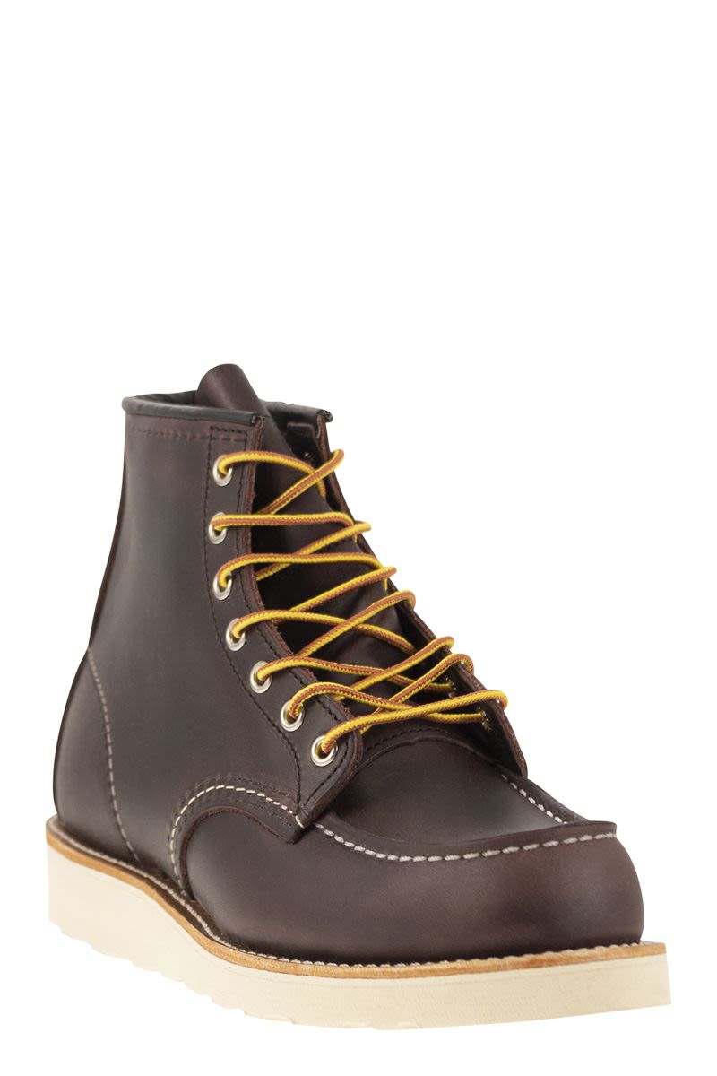 RED WING Classic Moc 6-Inch Leather Boot with Laces for Men