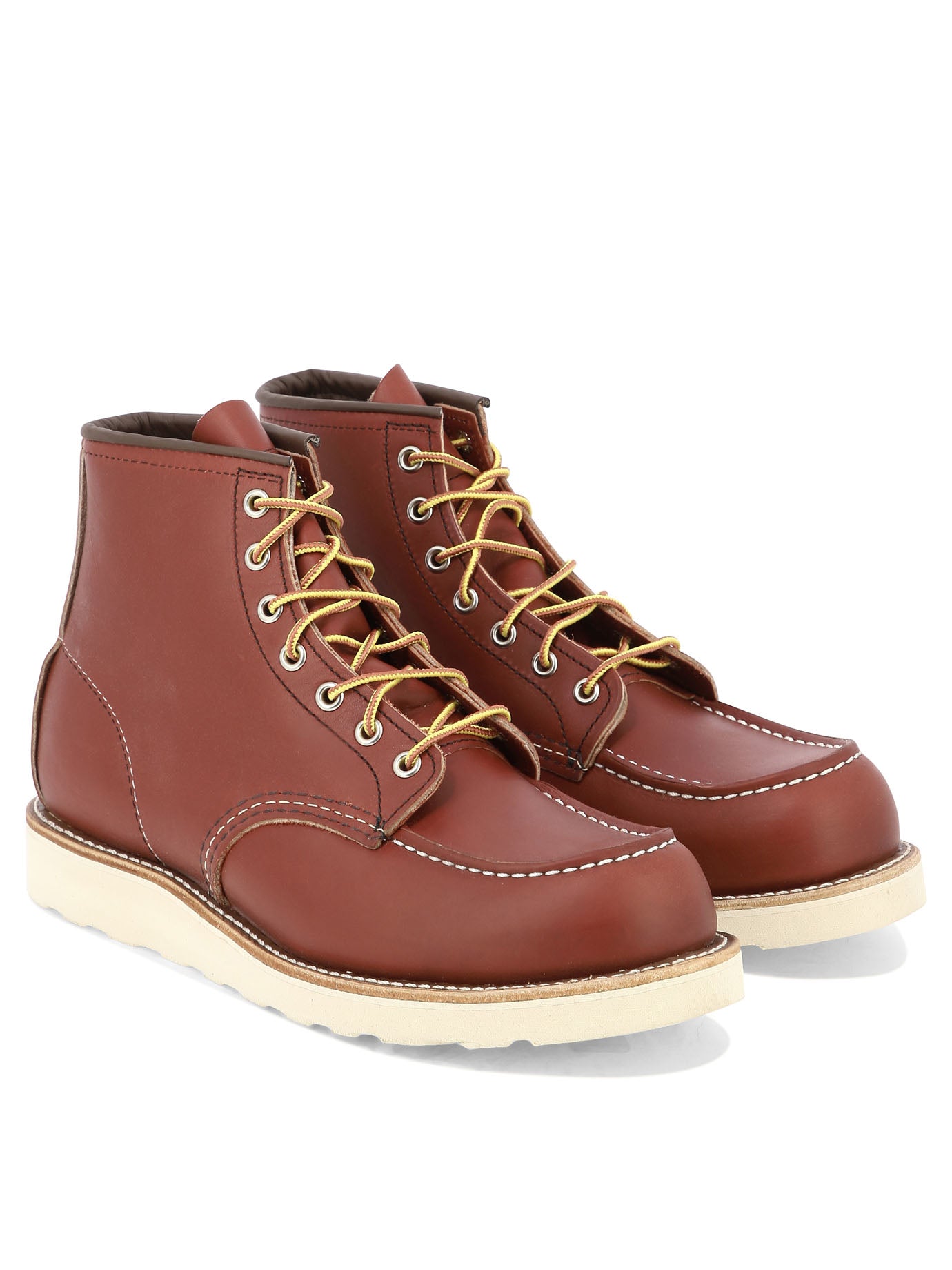 RED WING SHOES Classic Moc Lace-Up Boots for Men
