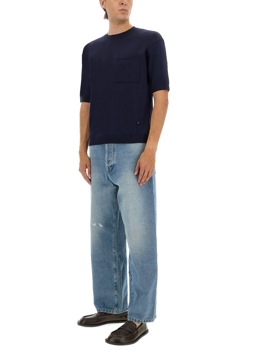 MOSCHINO COUTURE Classic Fit T-Shirt for Men