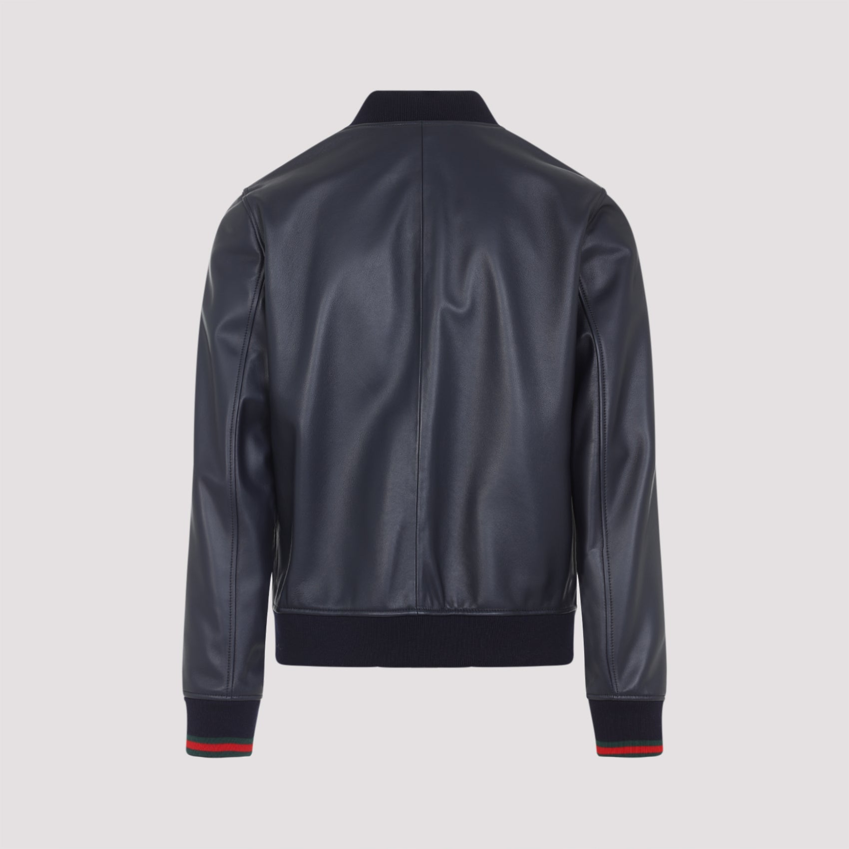GUCCI Men's Bomber Jacket in Lamb Leather