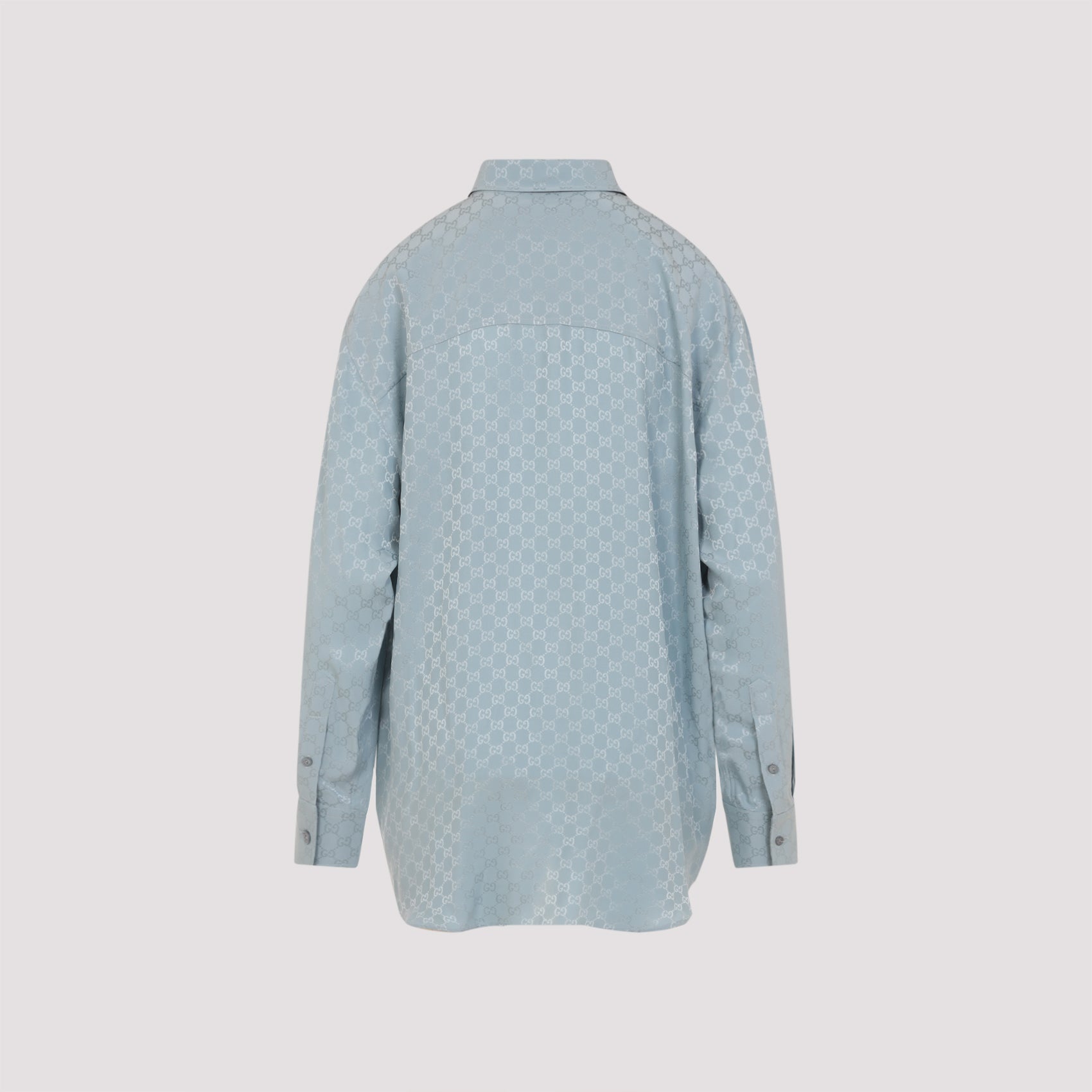 GUCCI Men's GG Silk Shirt