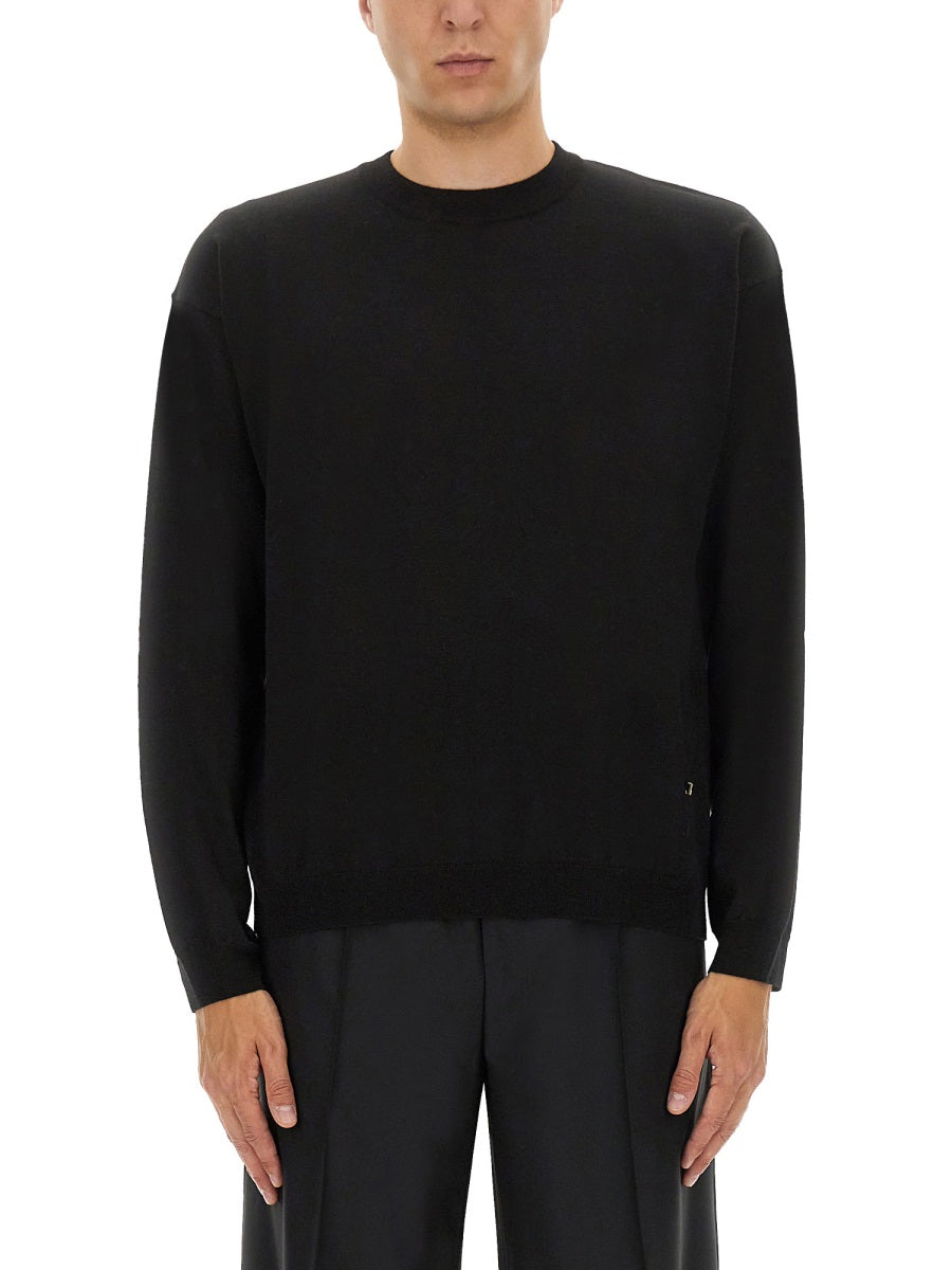 MOSCHINO COUTURE Timeless Crew Neck Sweater for Men