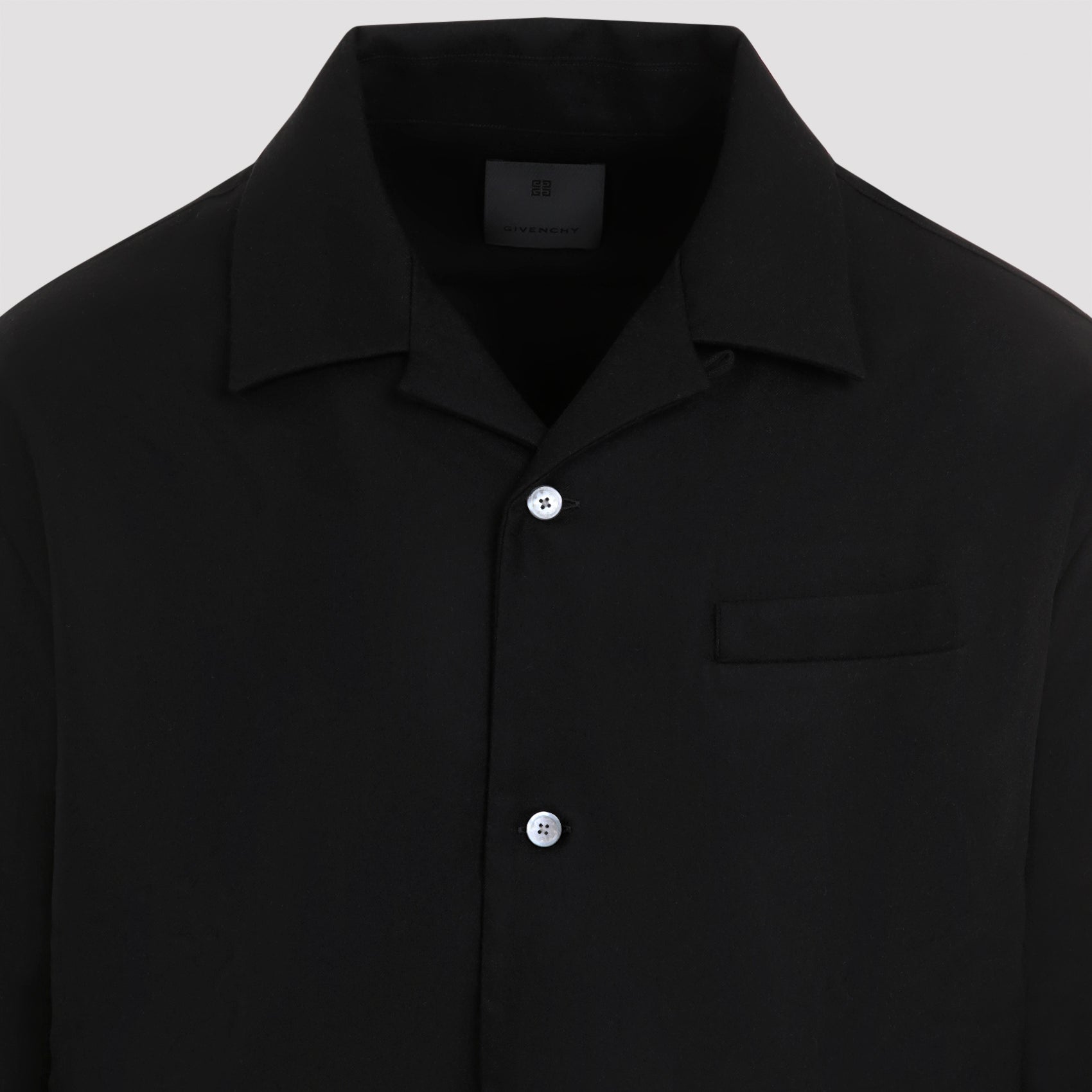 GIVENCHY Virgin Wool Shirt for Men