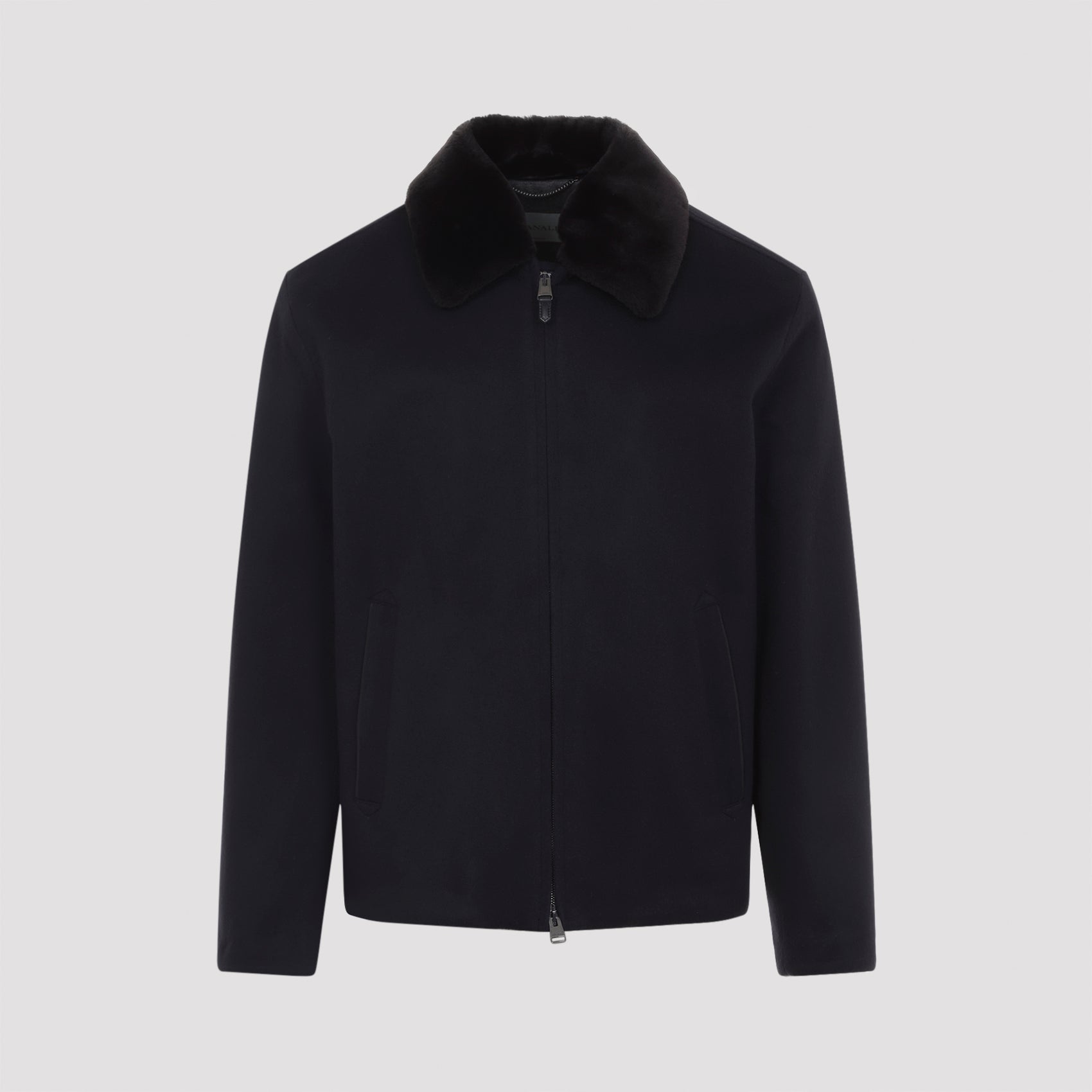 CANALI Coach Jacket with Collar Shirling for Men