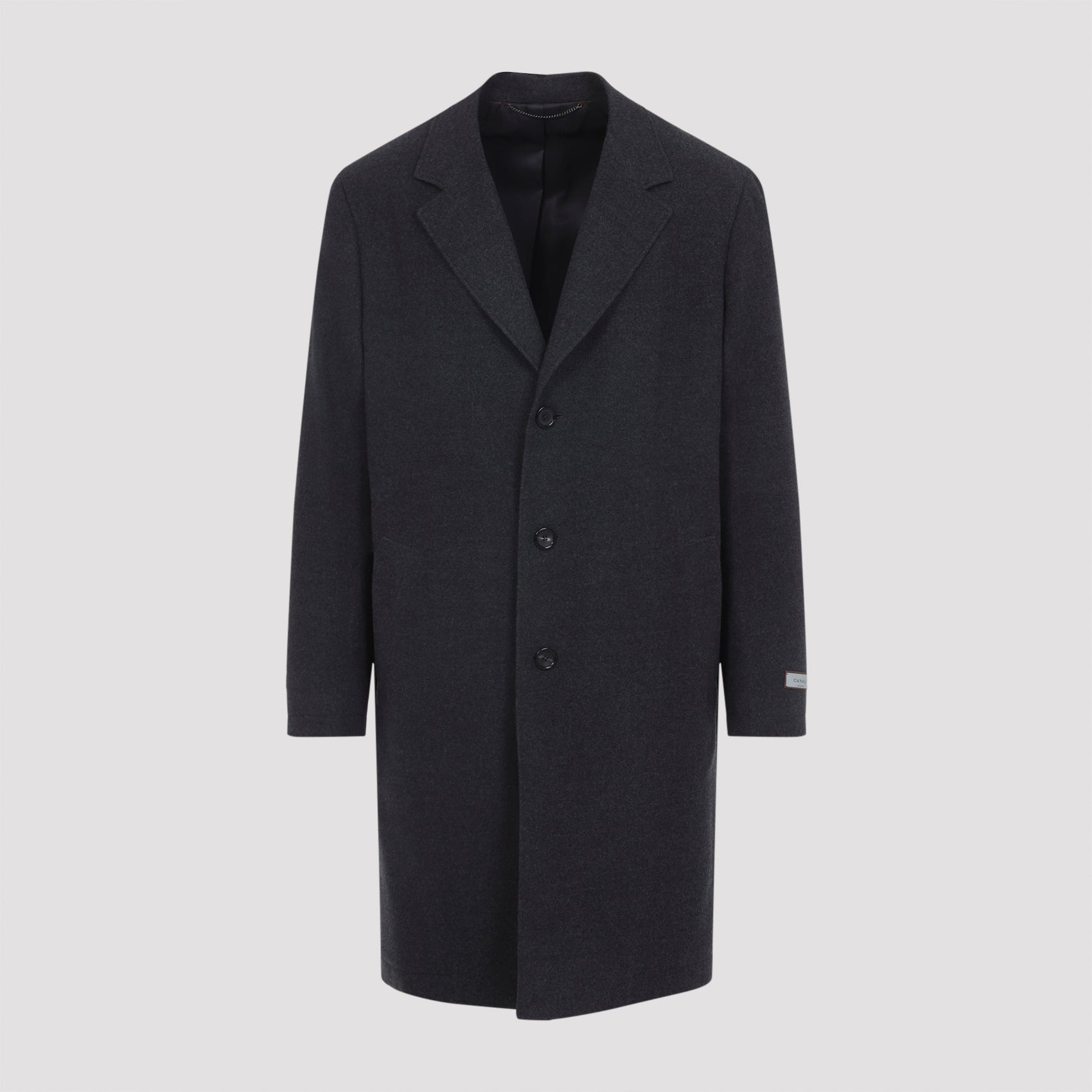 CANALI Men's 100% Wool Single Breasted Jacket