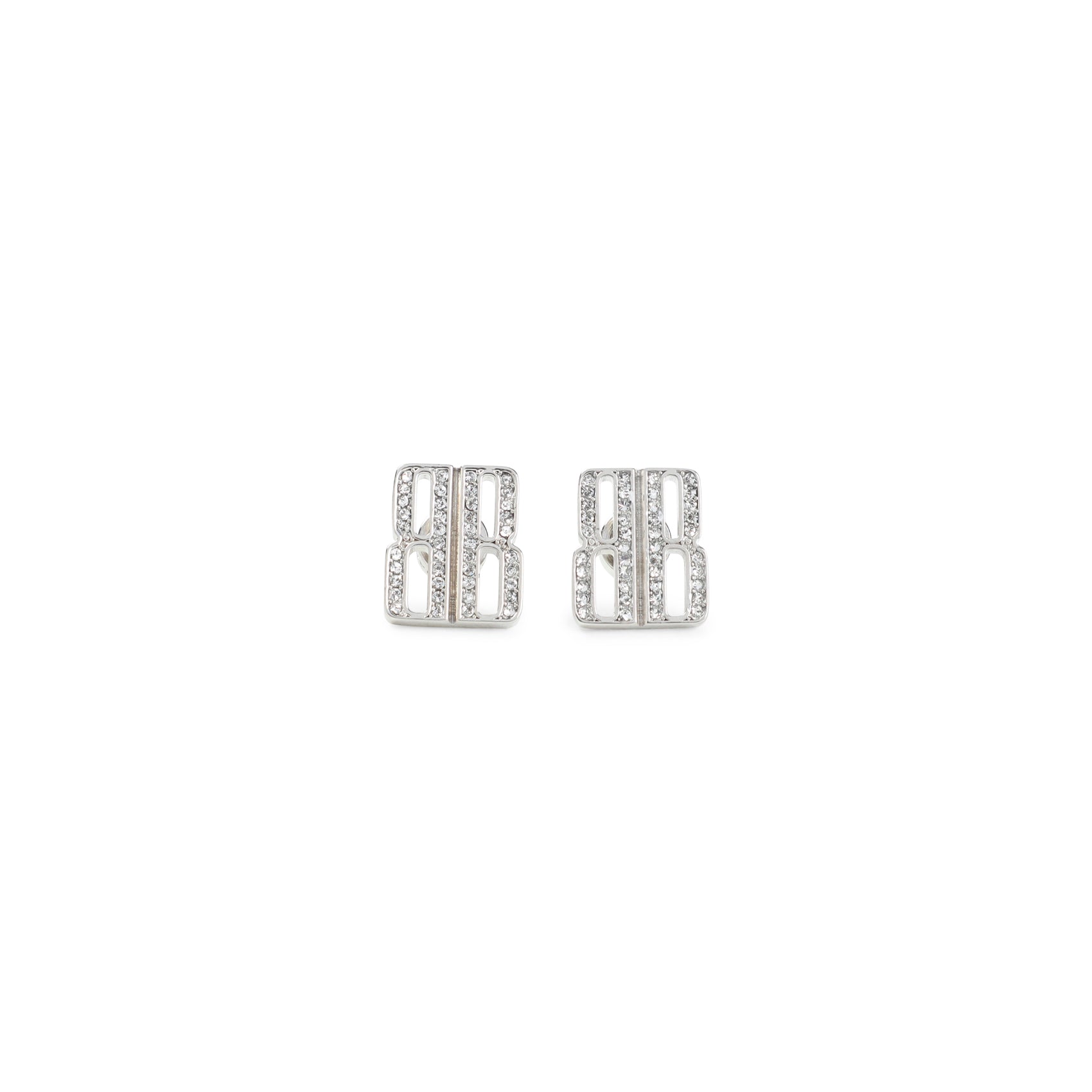 BALENCIAGA Mini Brass Stud Earrings
