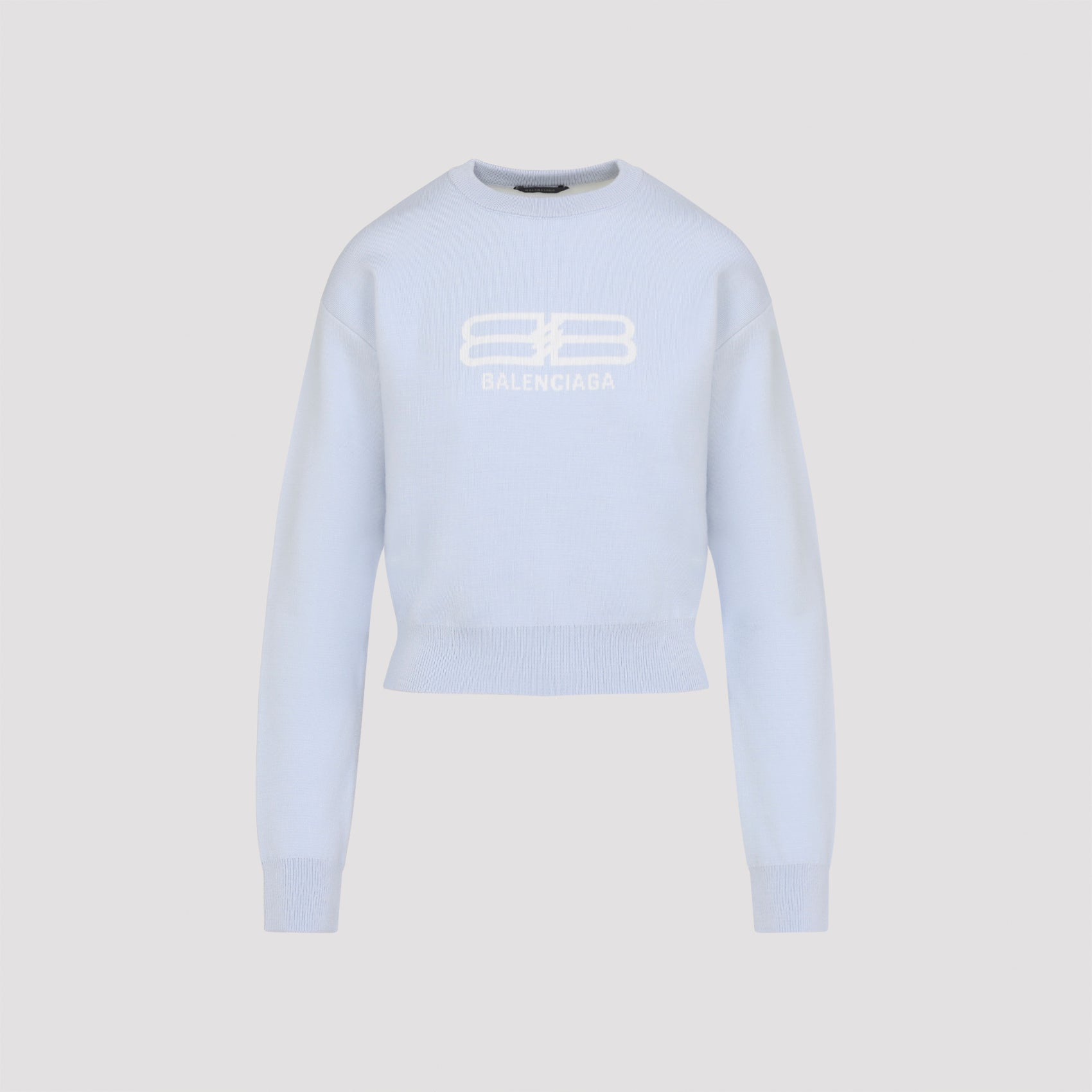 BALENCIAGA Cropped Pullover Sweater for Men