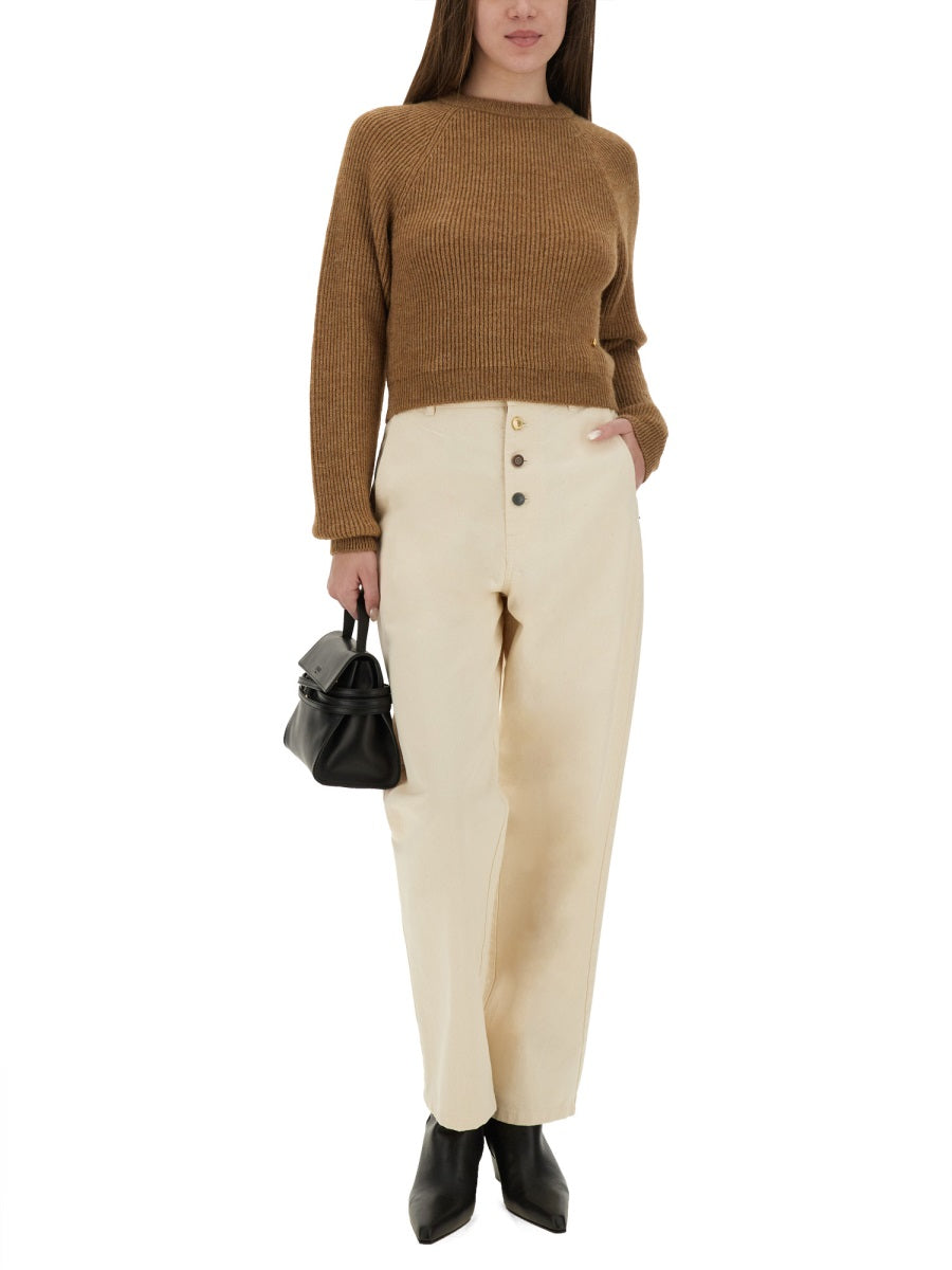 MOSCHINO COUTURE Cropped Fashion Shirt for Women