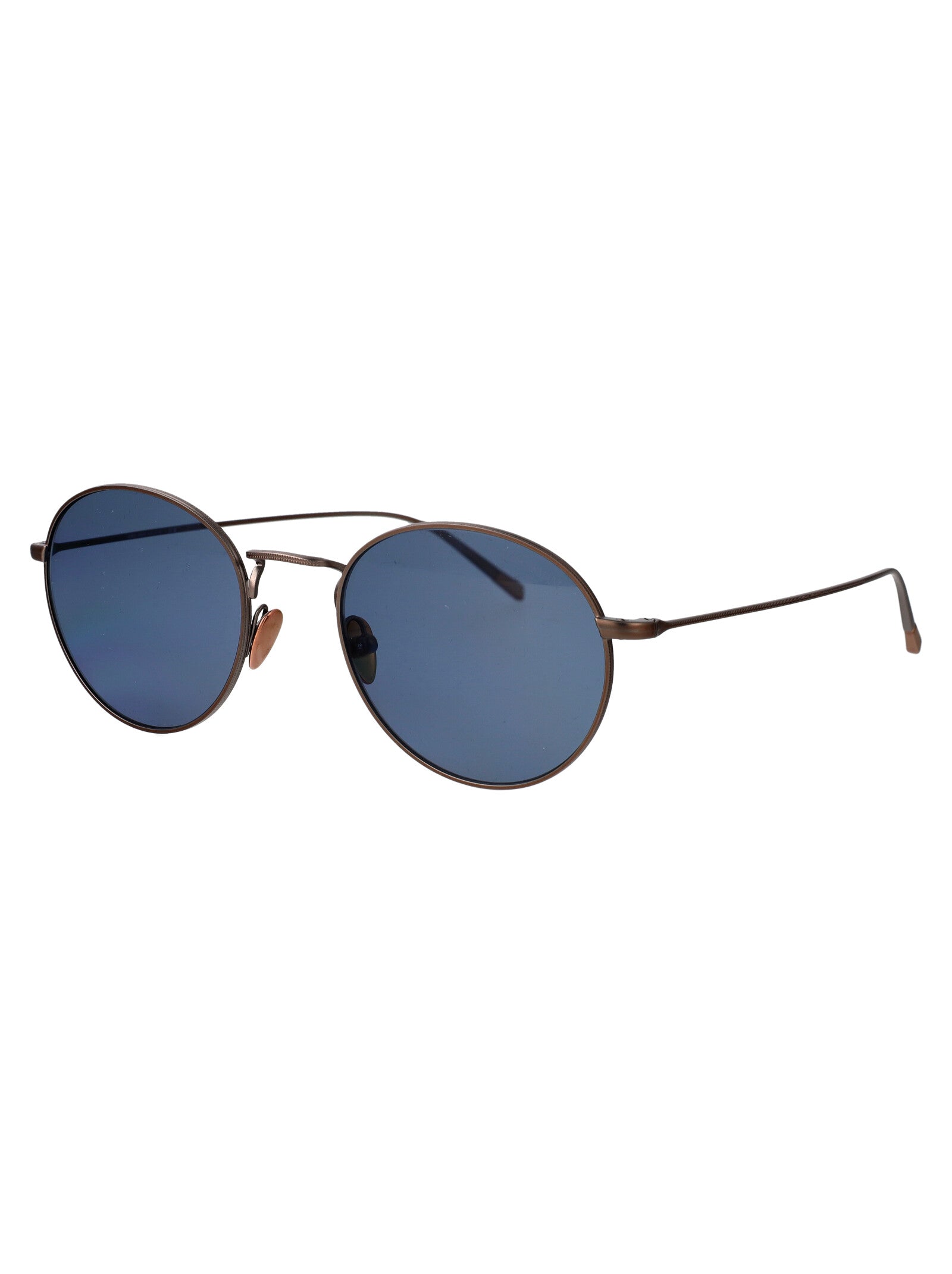 GIORGIO ARMANI Matte Bronze Metal Sunglasses for Women