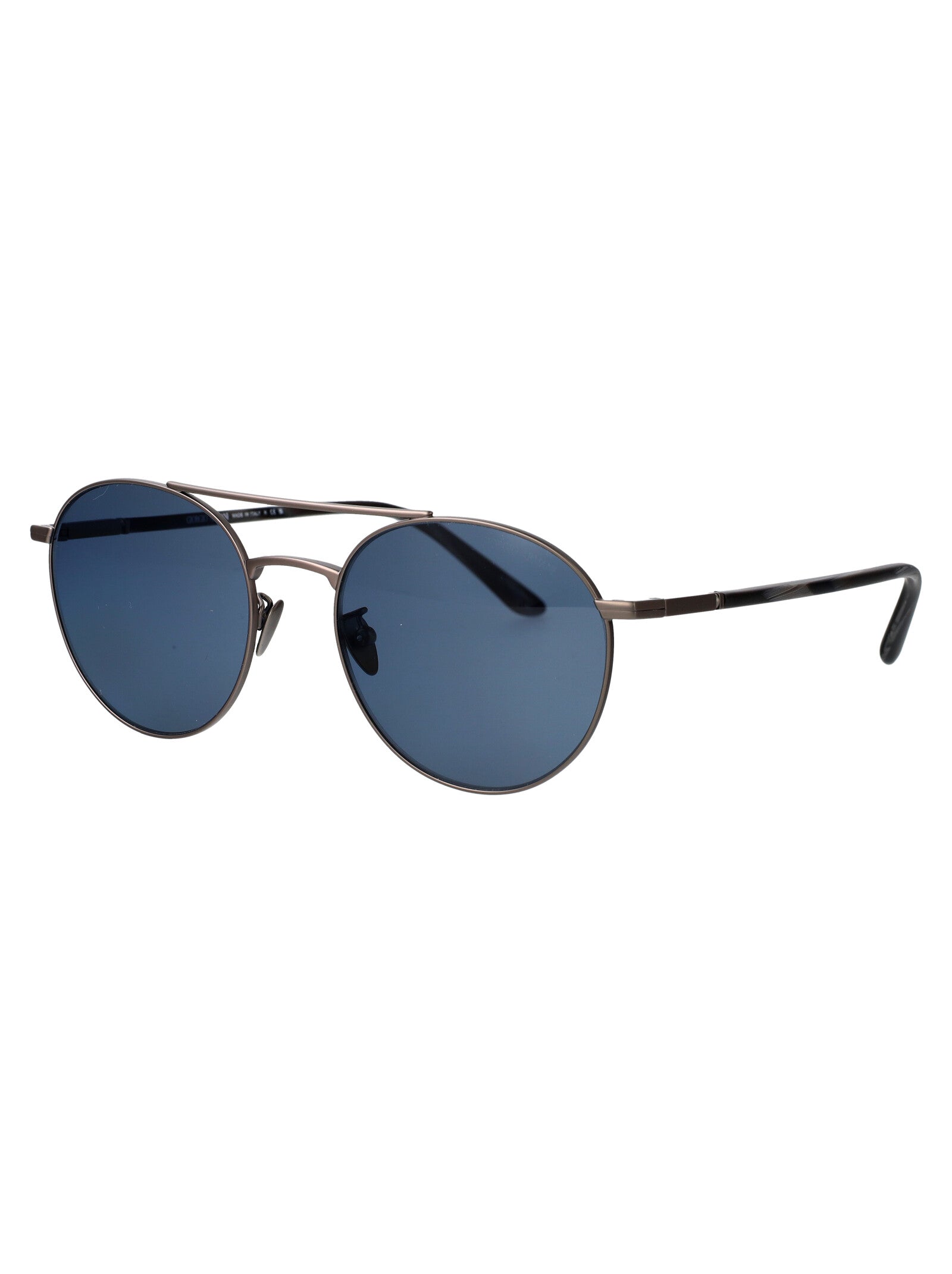 GIORGIO ARMANI Sleek Gunmetal Steel Sunglasses for Women