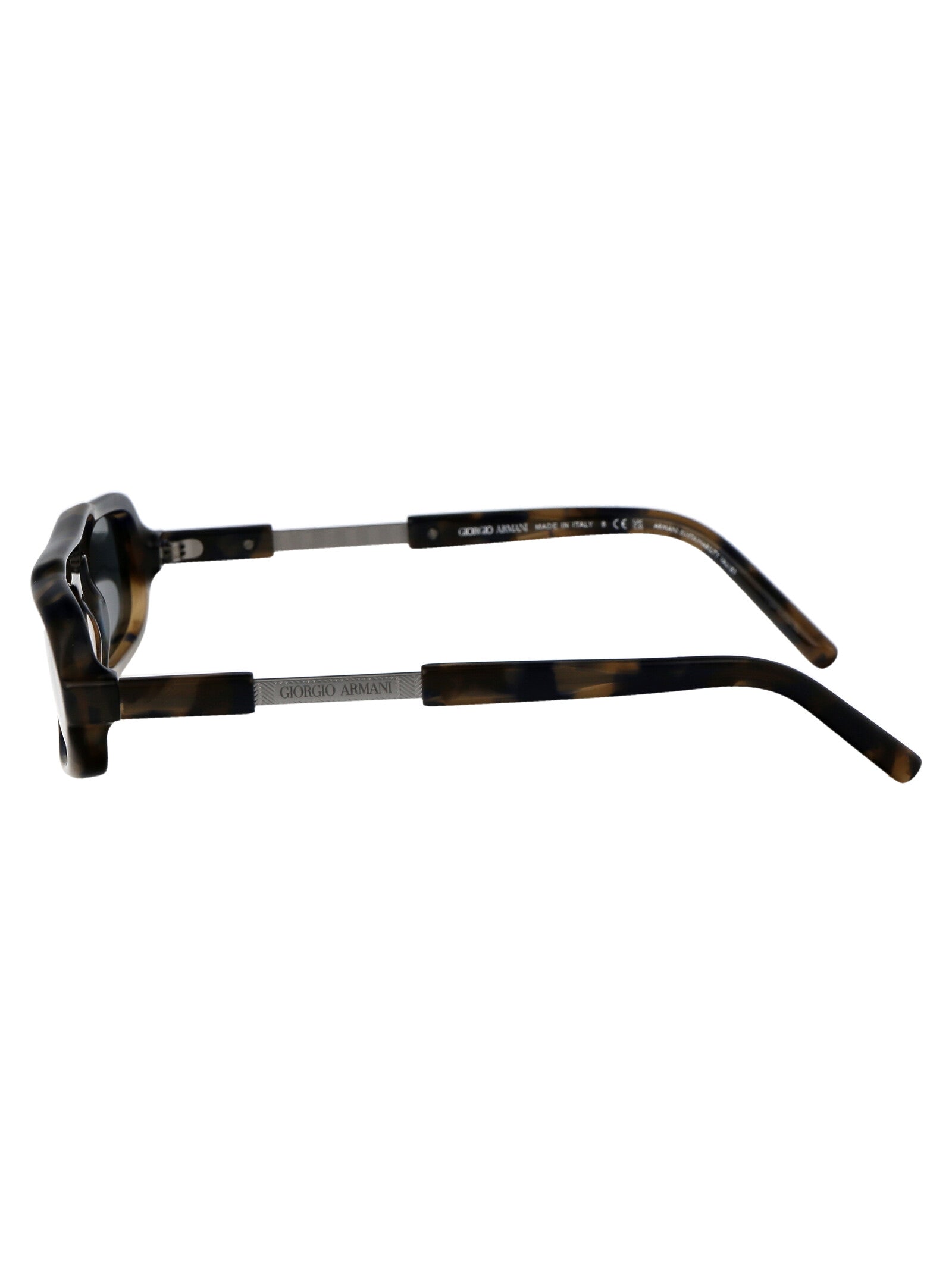 GIORGIO ARMANI Acetate Havana Sunglasses for Men