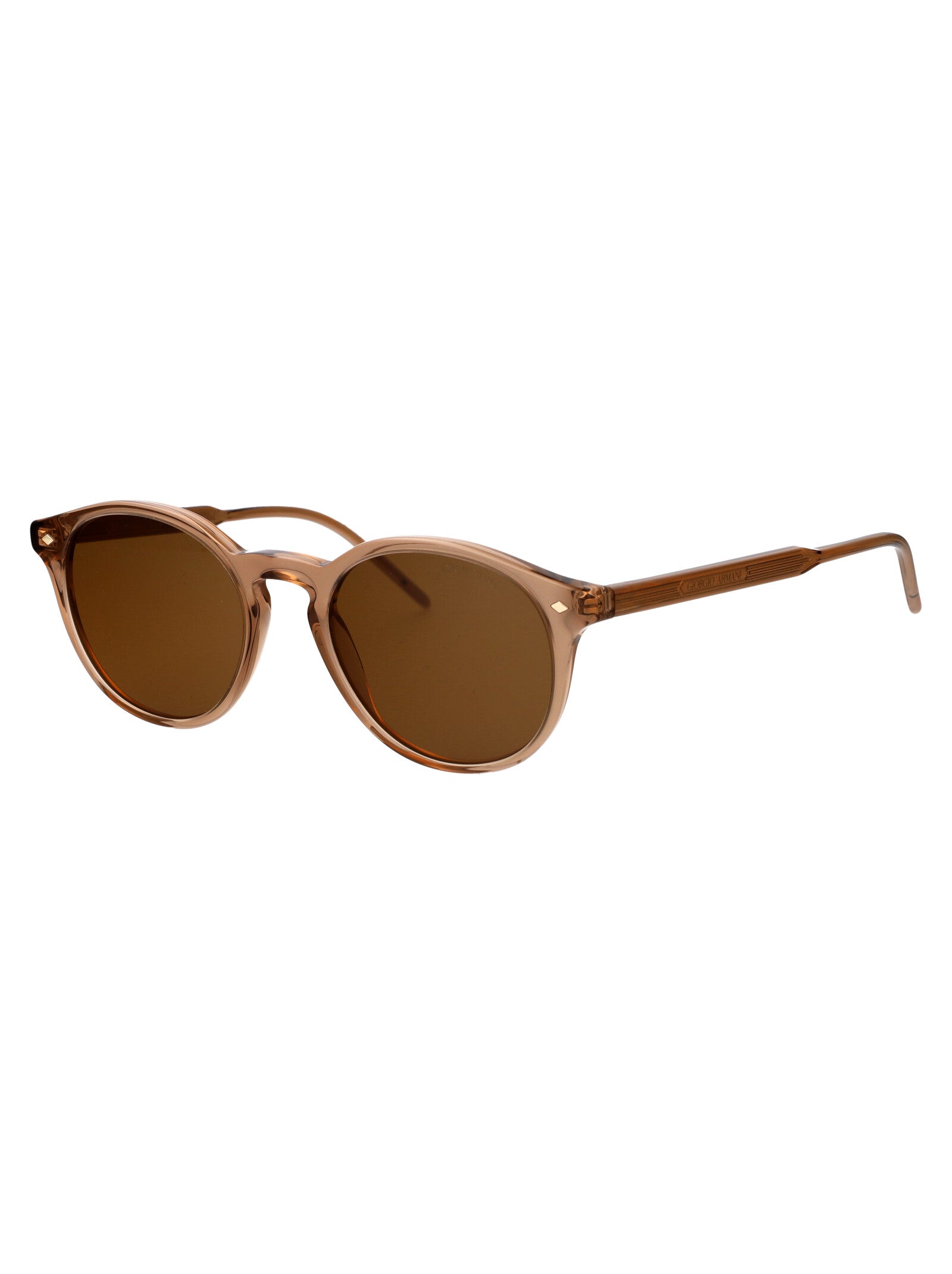 GIORGIO ARMANI Transparent Acetate Sunglasses for Women