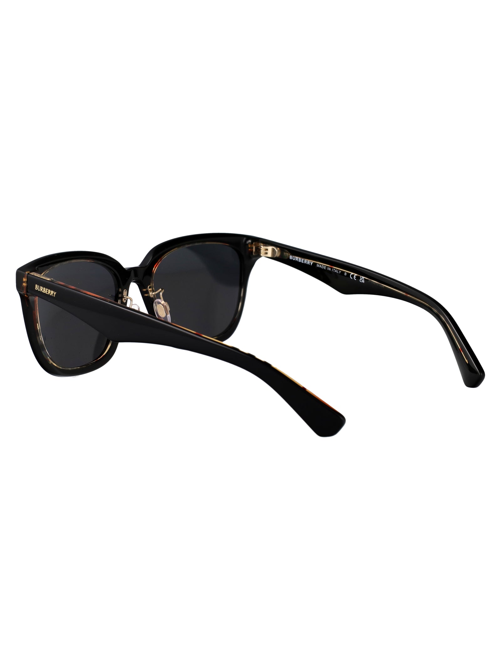 BURBERRY Vintage Plaid Acetate Sunglasses for Women