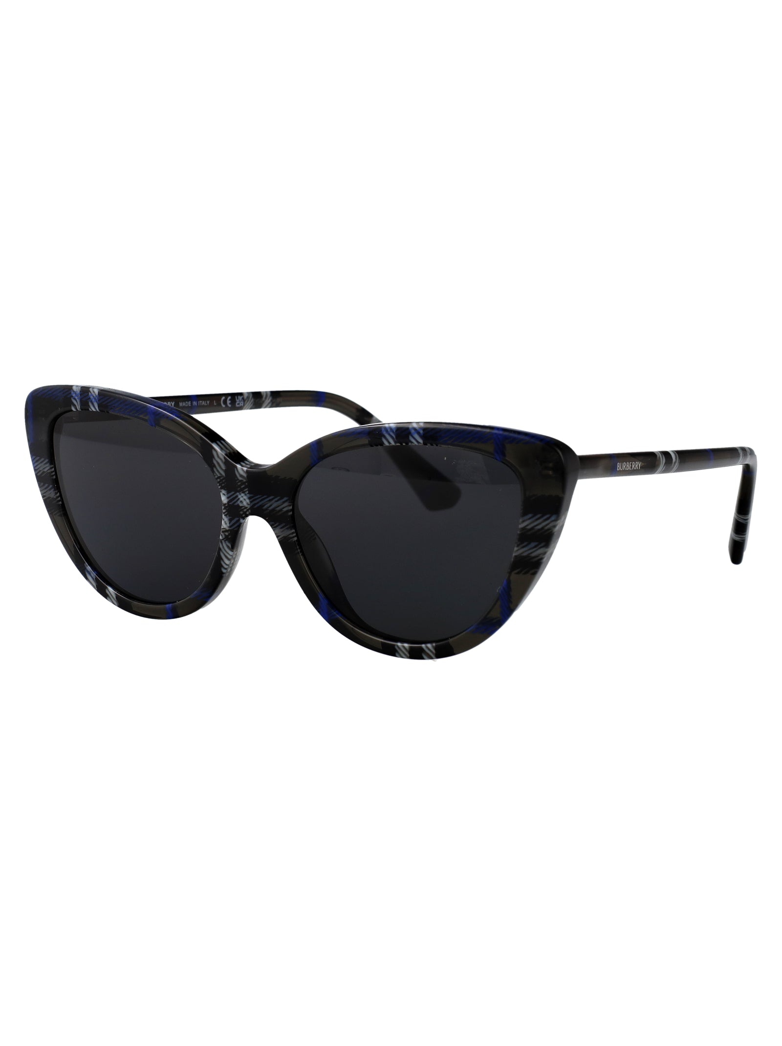 BURBERRY Lichen Check Acetate Sunglasses