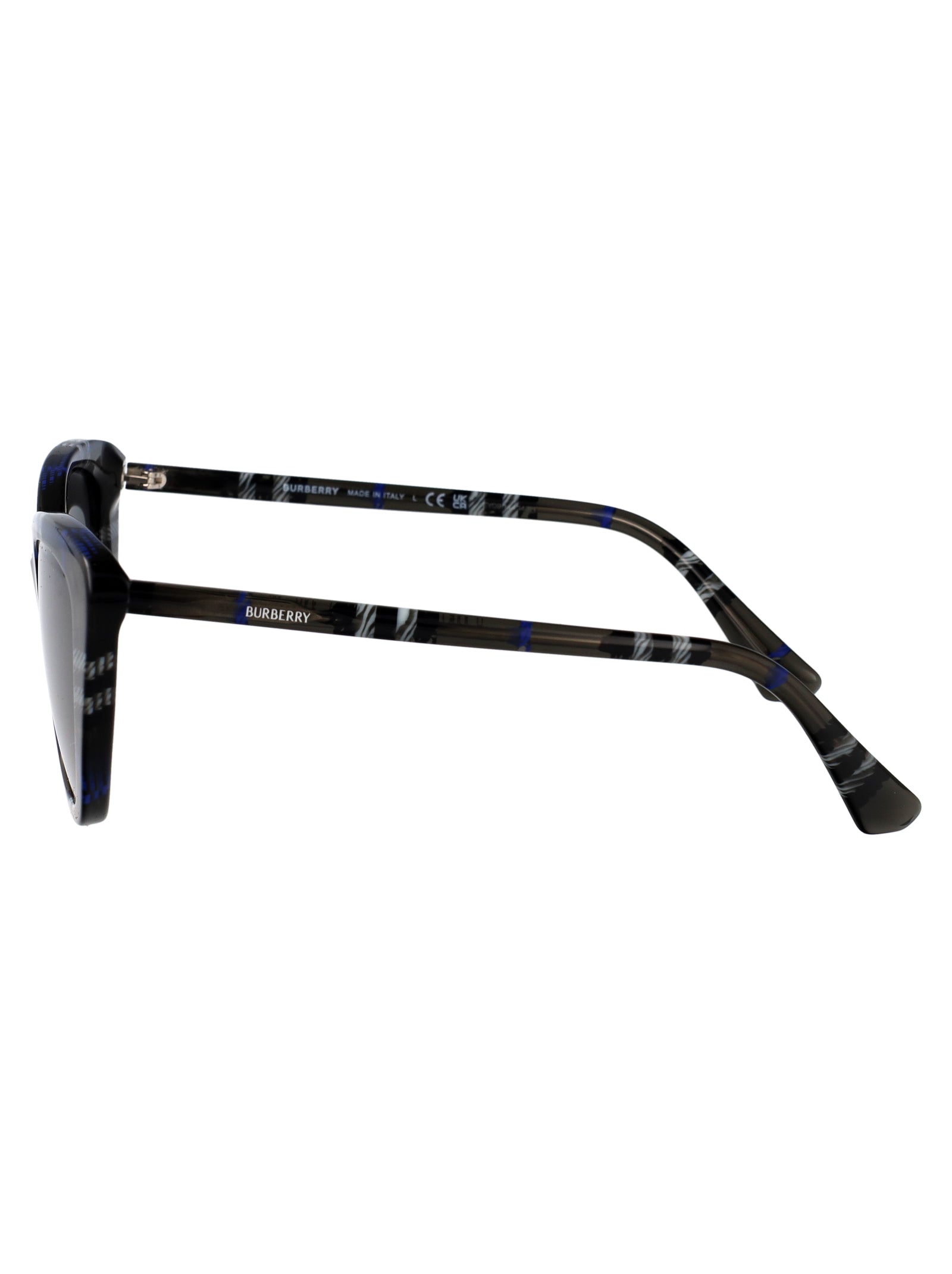 BURBERRY Lichen Check Acetate Sunglasses