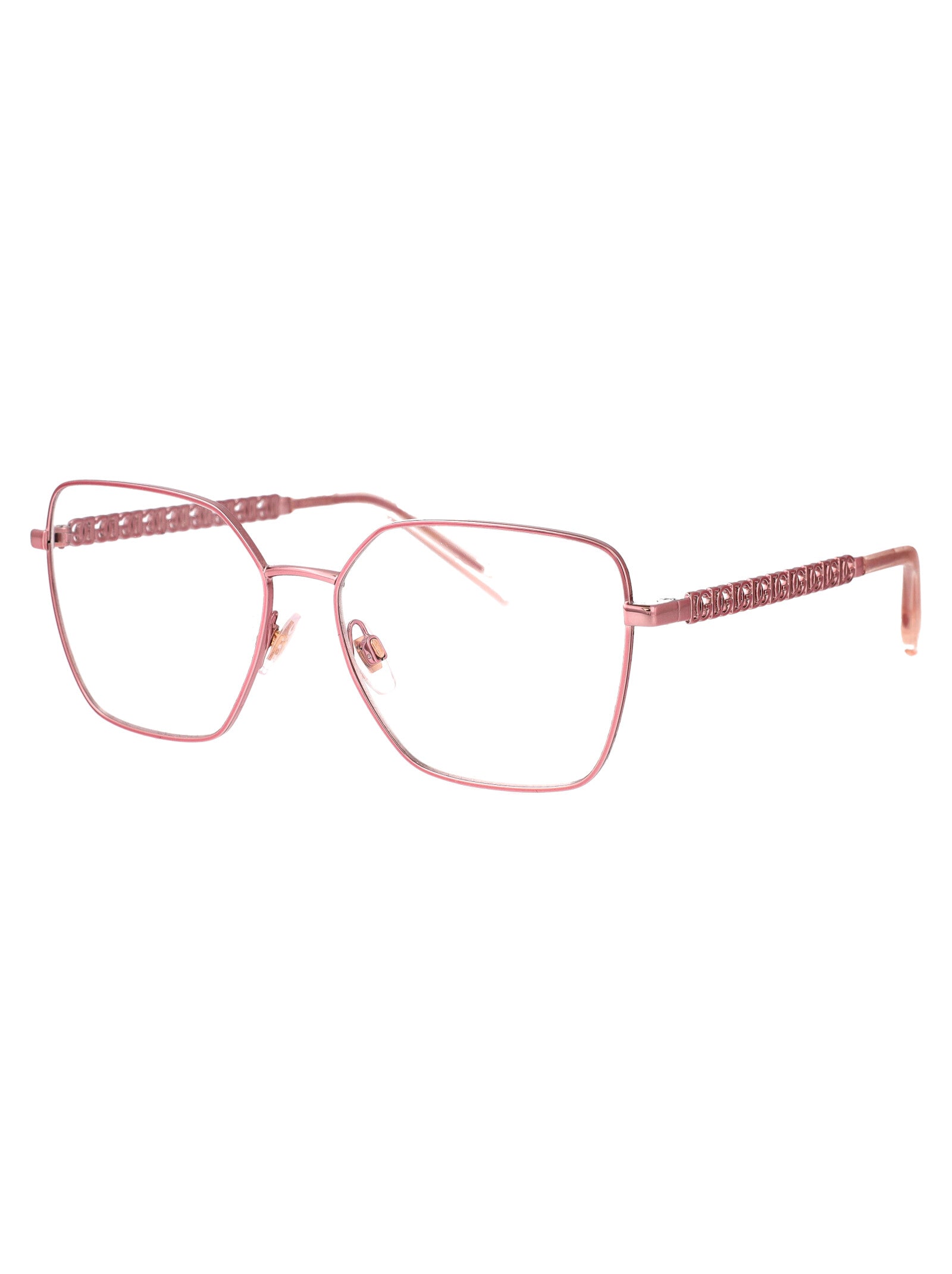 DOLCE & GABBANA Elegant Steel Optical Glasses for Women