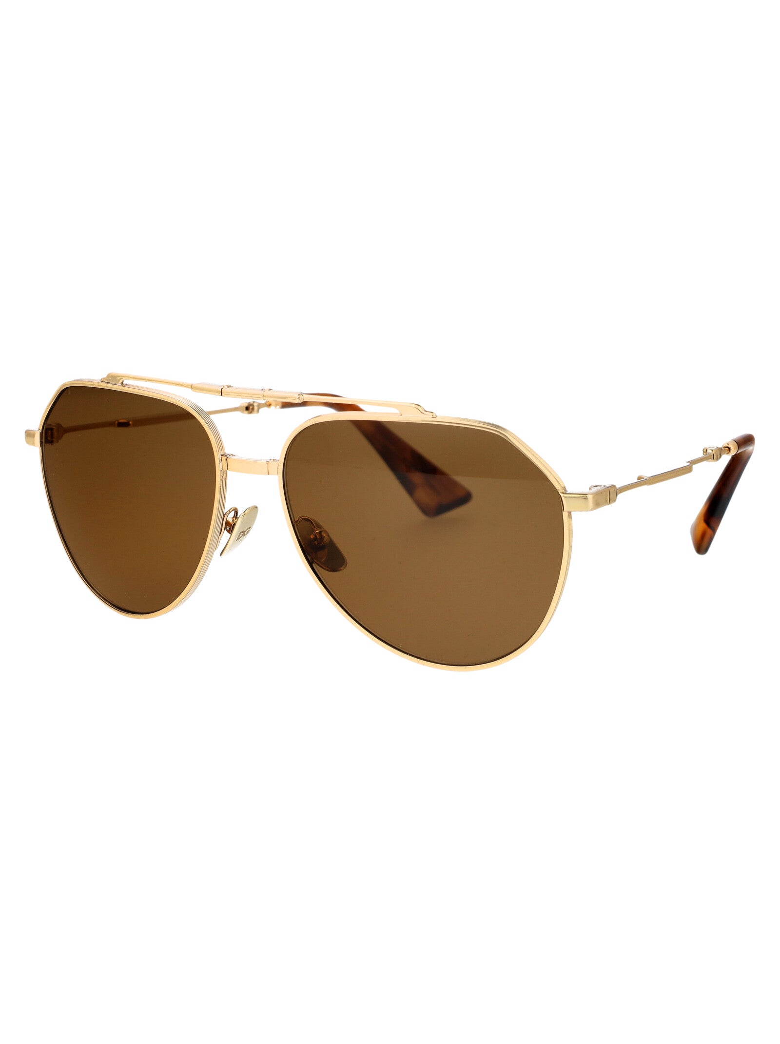DOLCE & GABBANA Elegant Metal Sunglasses for Women - SS25 Collection